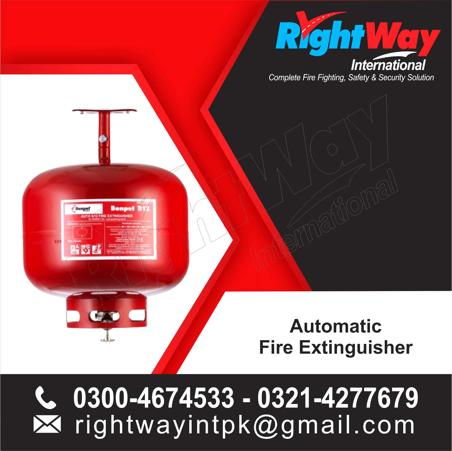 Automatic Fire Extinguisher