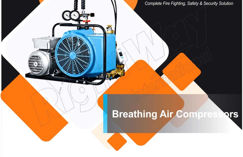 Breathing air compressor
