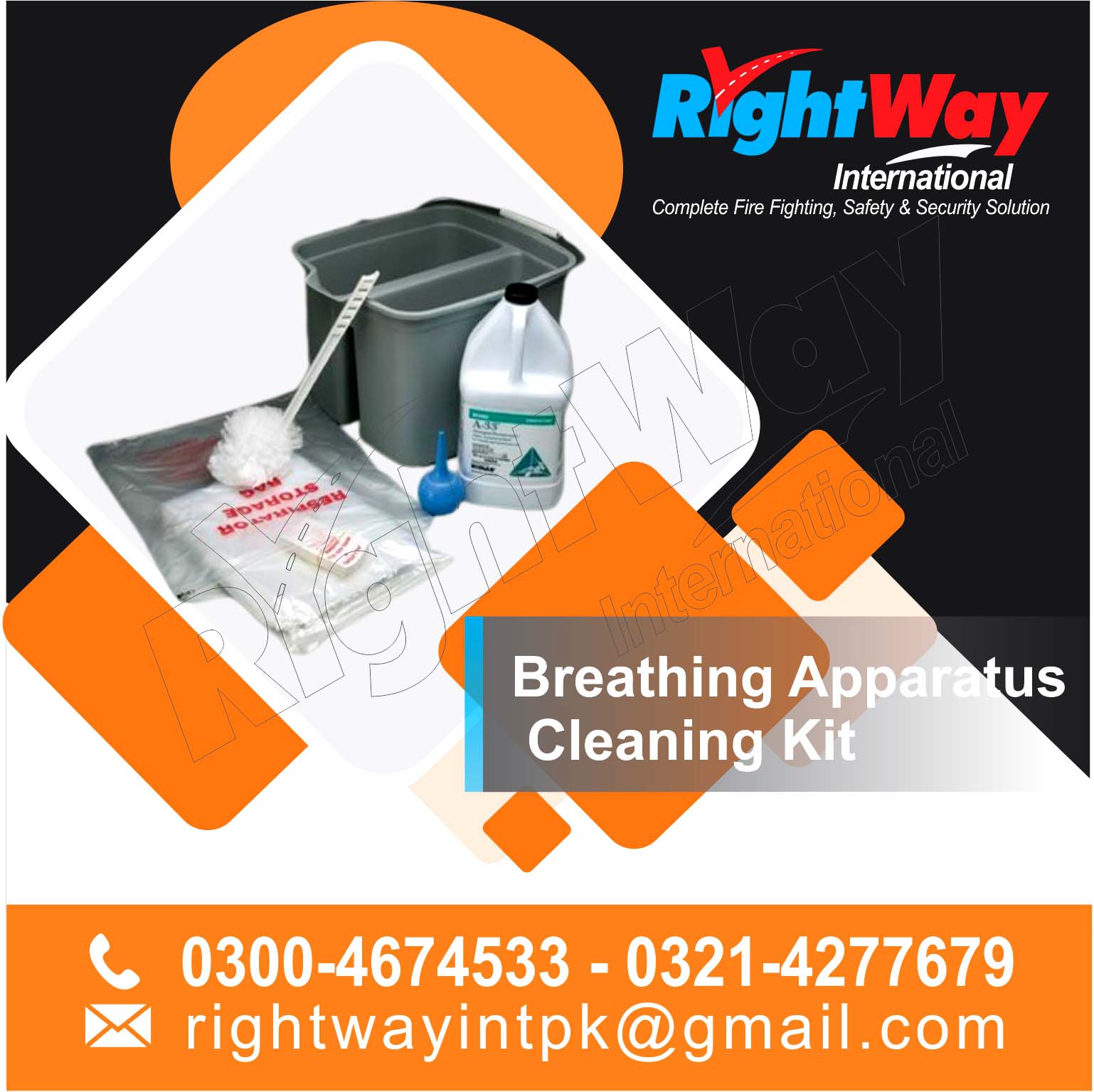 Breathing Apparatus Cleaning Kit