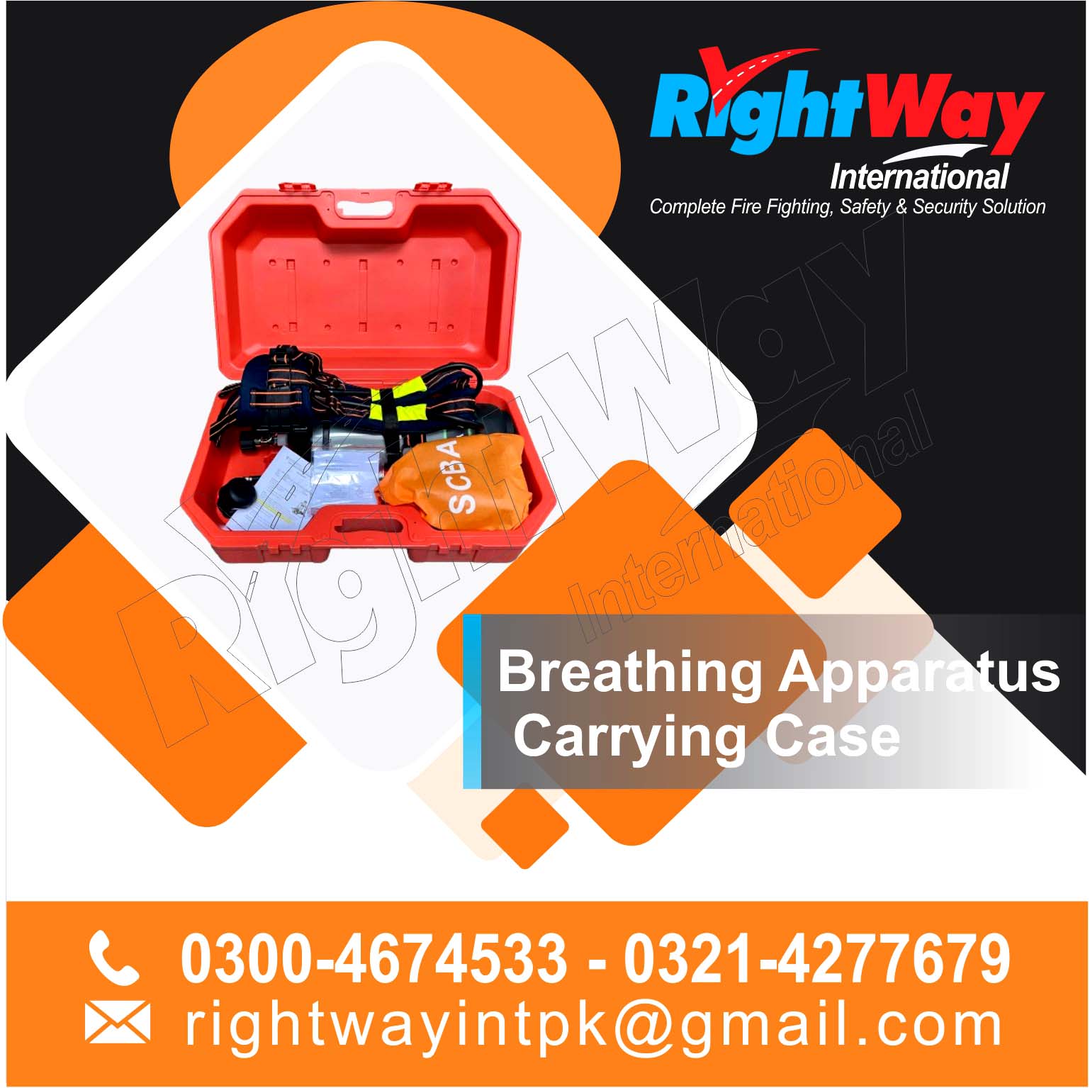 Breathing Apparatus Carrying Case