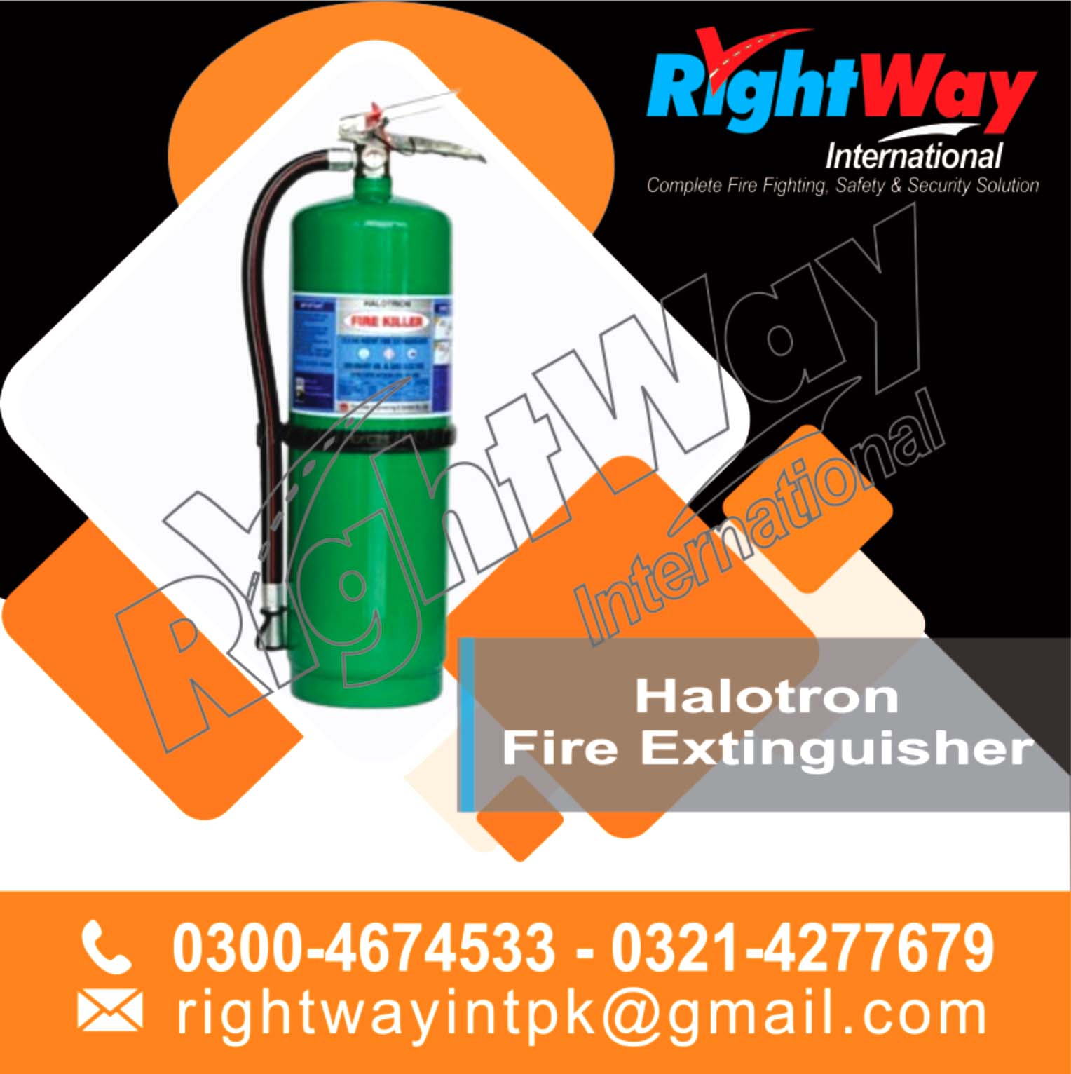 Halotron Fire Extinguishers