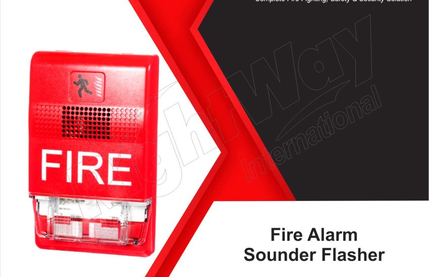 Fire Alarm Sounder with Flasher