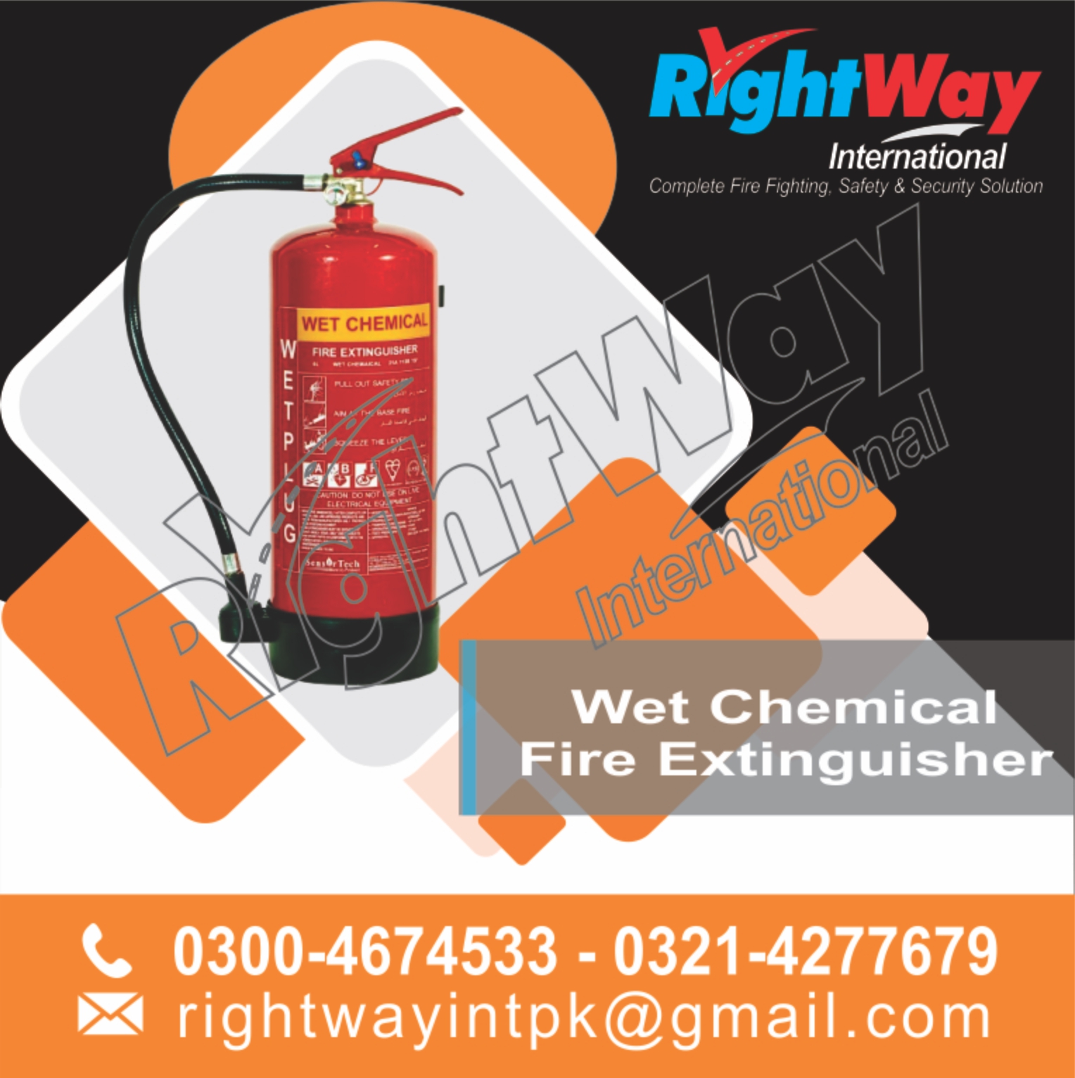 Wet Chemical Fire Extinguishers