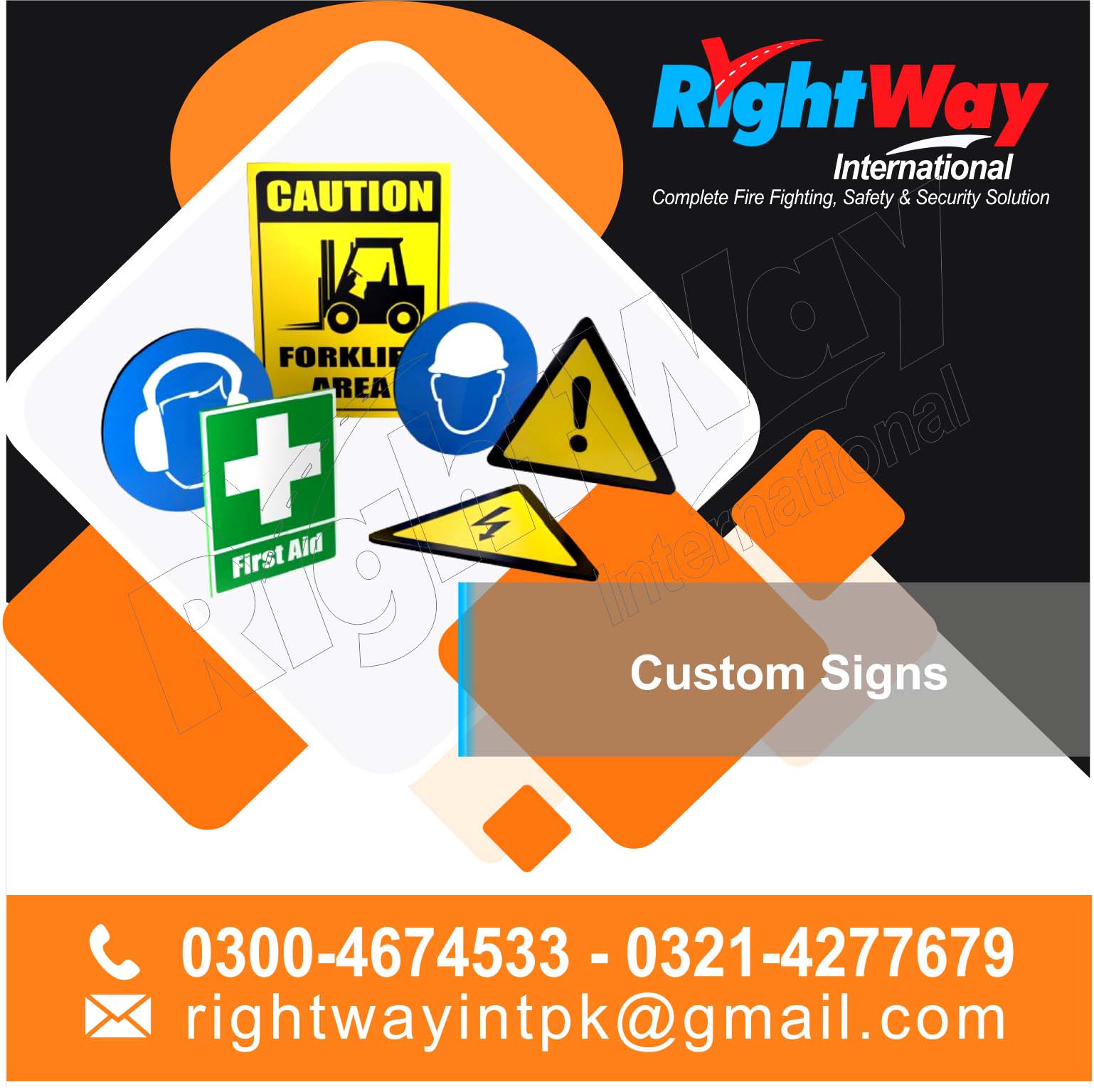 Safety Custom Signs