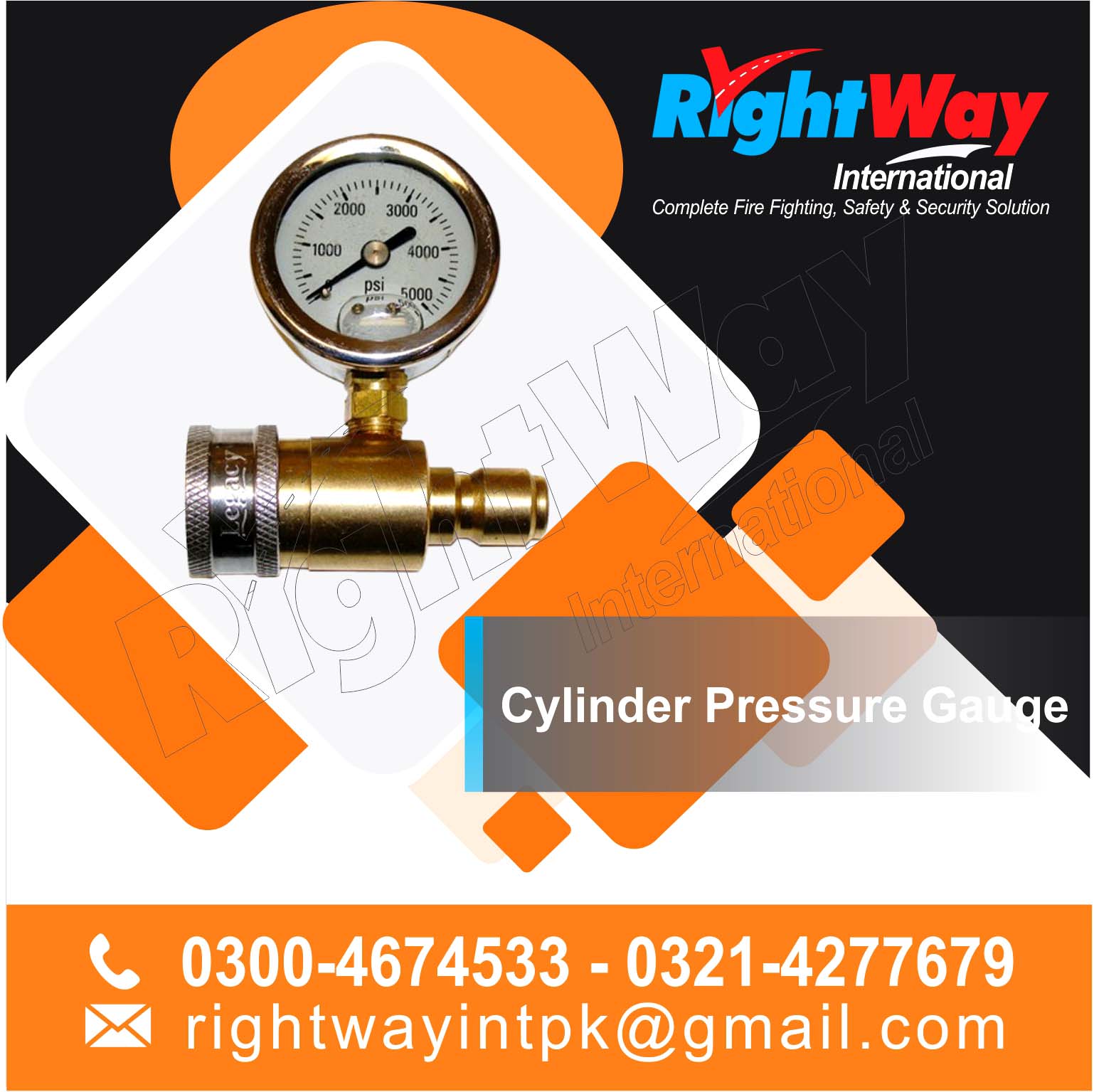 Cylinder Pressure Gauge