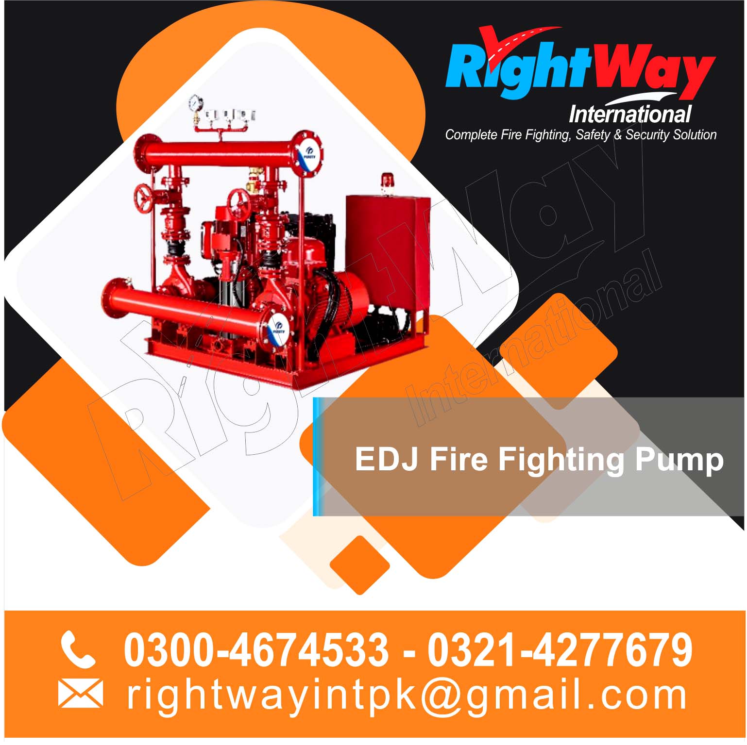 EDJ Fire Fighting Pump