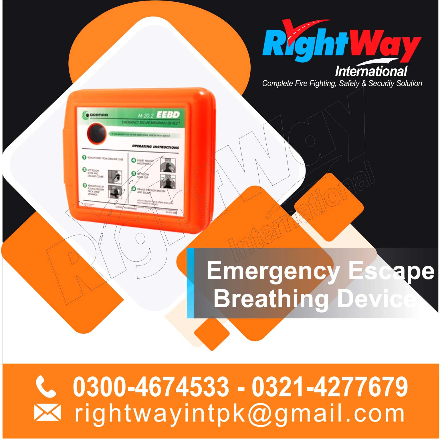 Emergency Escape Breathing Device