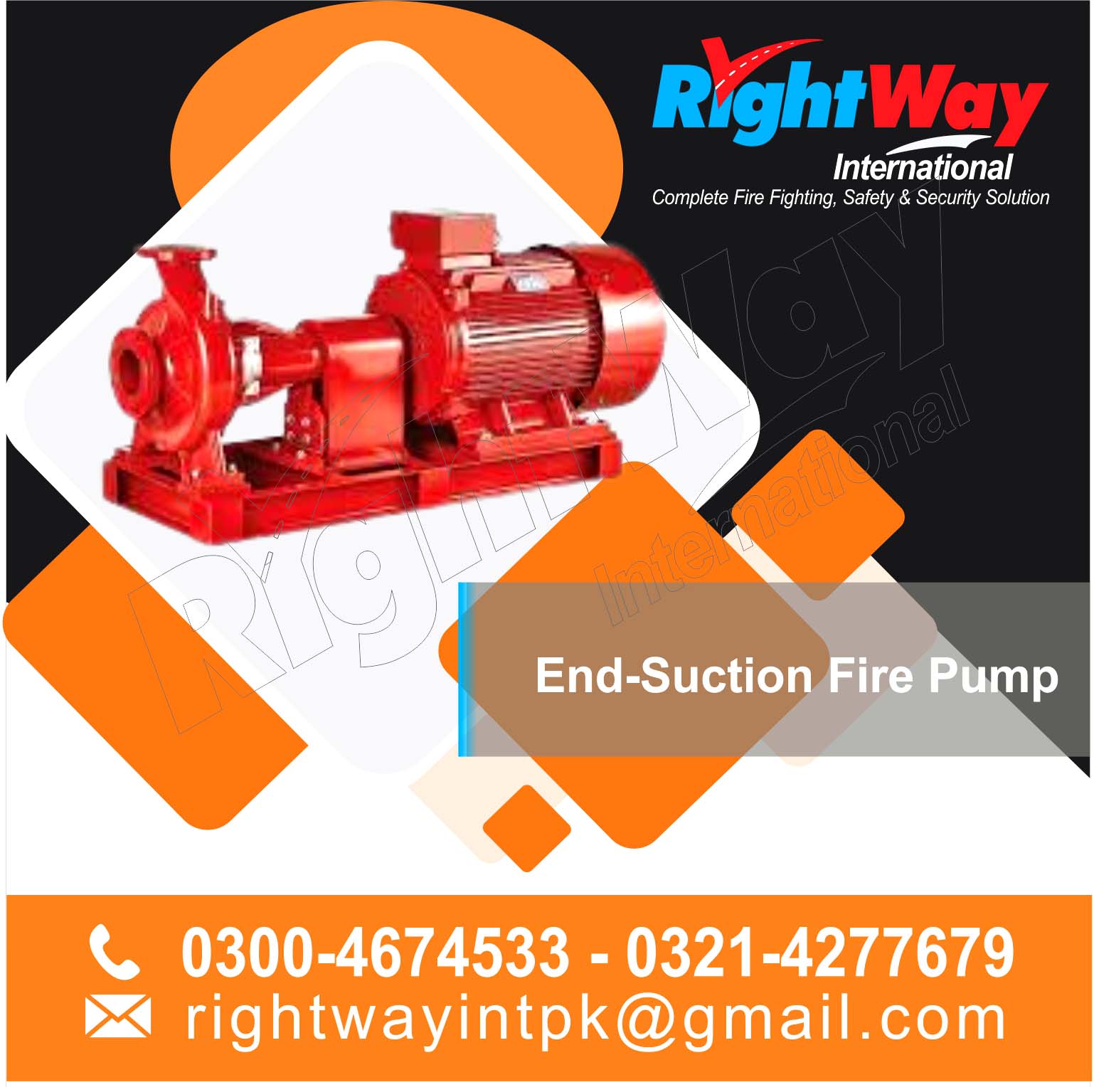 End-Suction Fire Pump