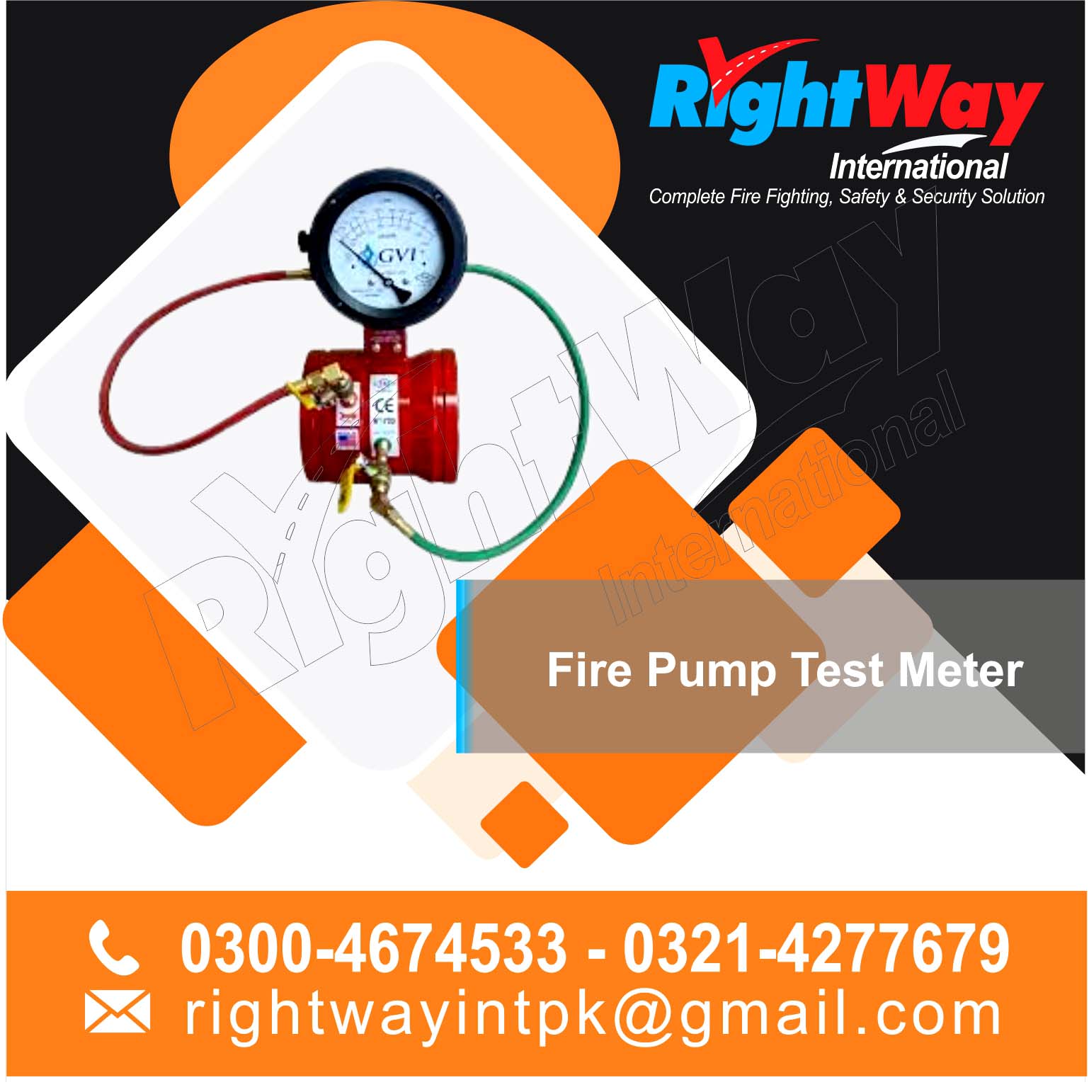 Fire Pump Test Meter