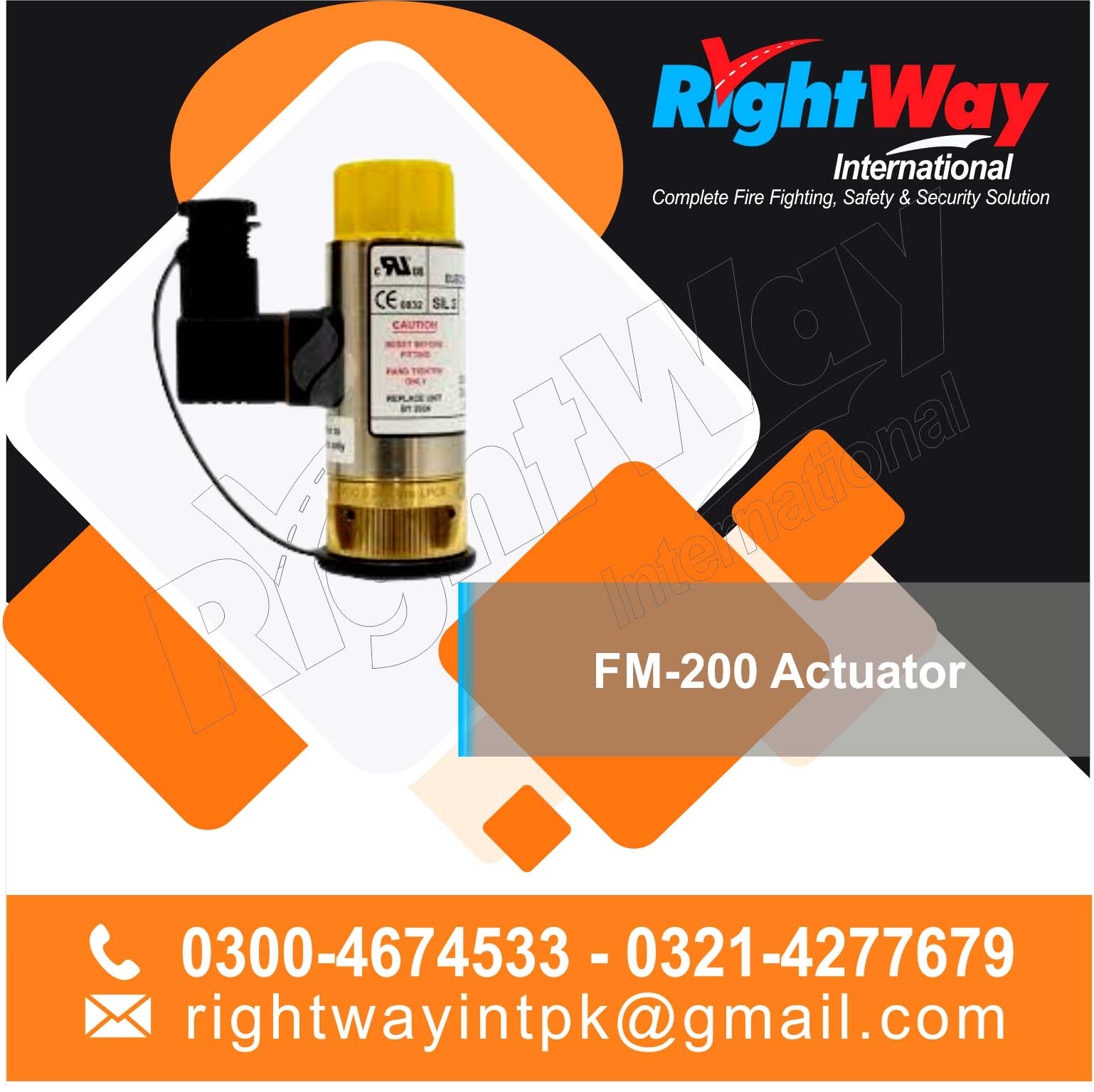 FM-200 Actuator