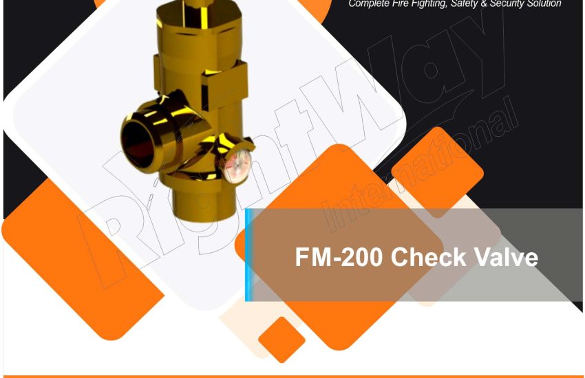FM-200 Check Valve