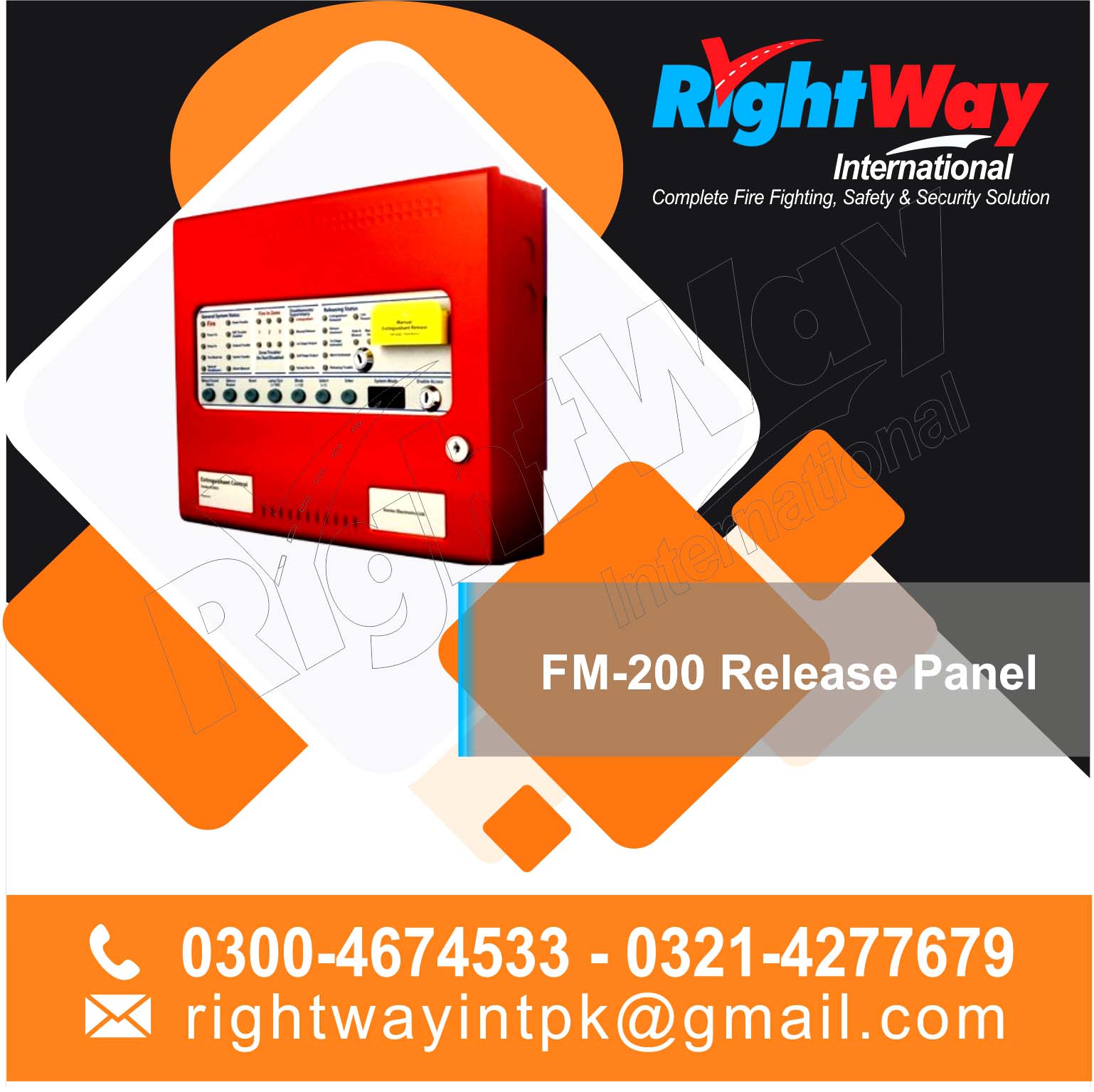 FM-200 Release Panel