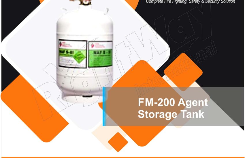 FM-200 Agent Storage Tank