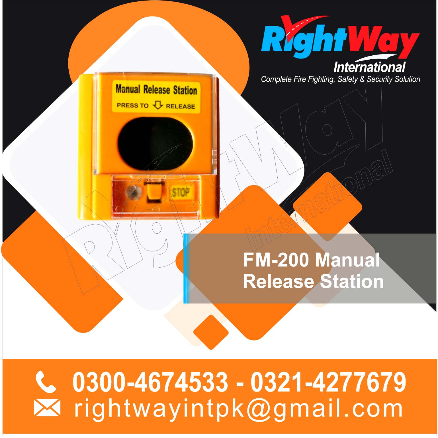 FM-200 Manual Release Station