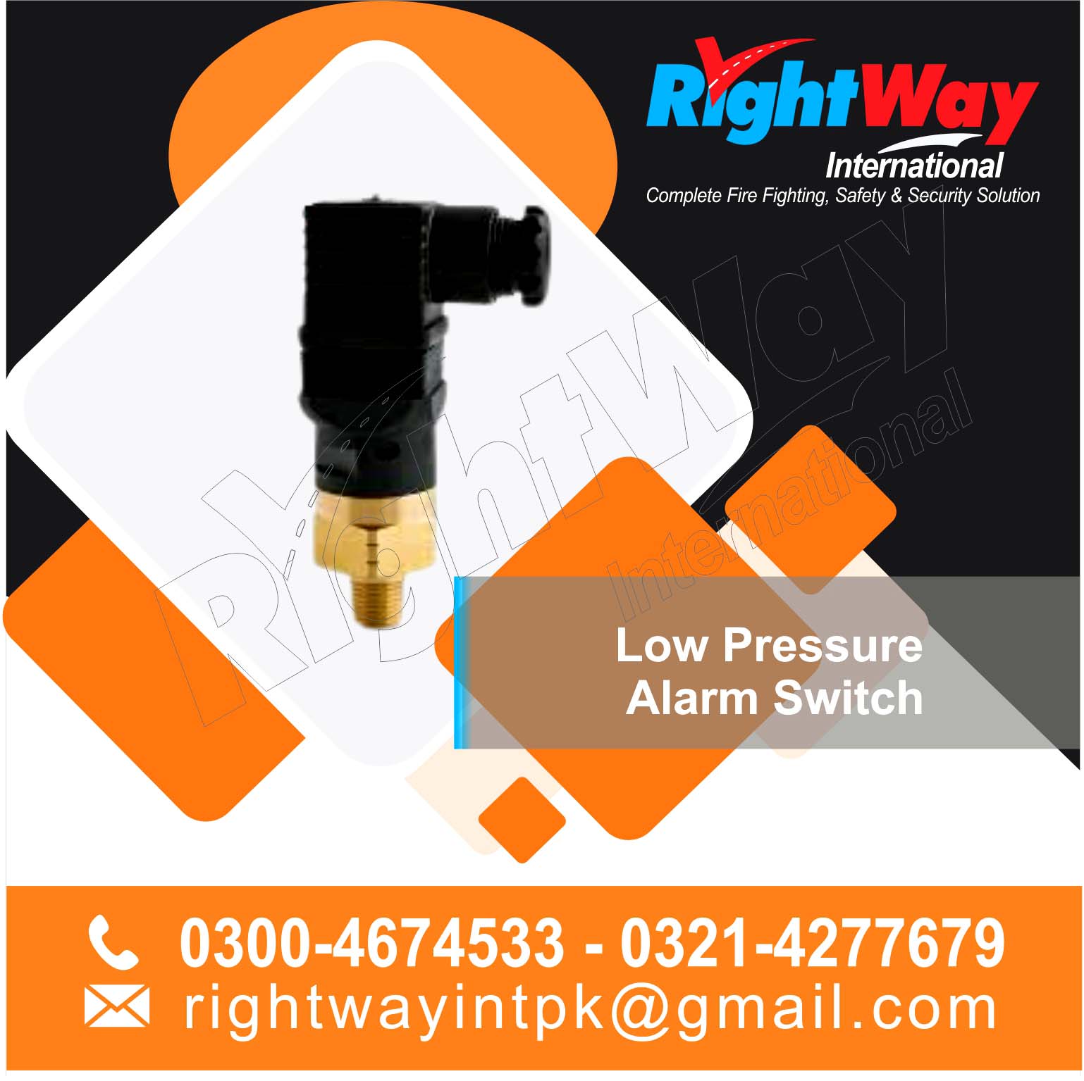 Low Pressure Alarm Switch