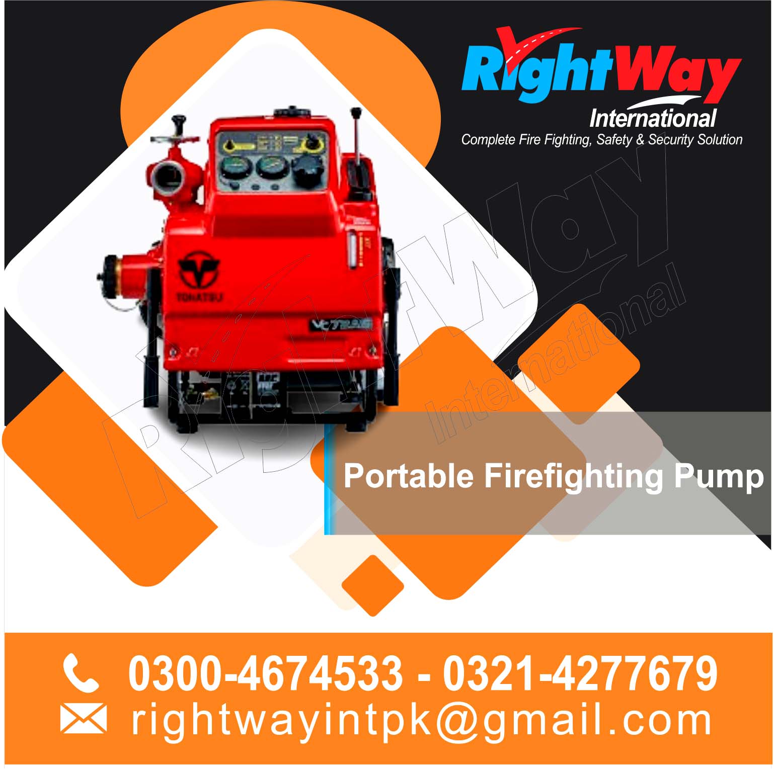 Portable Firefighting Pump