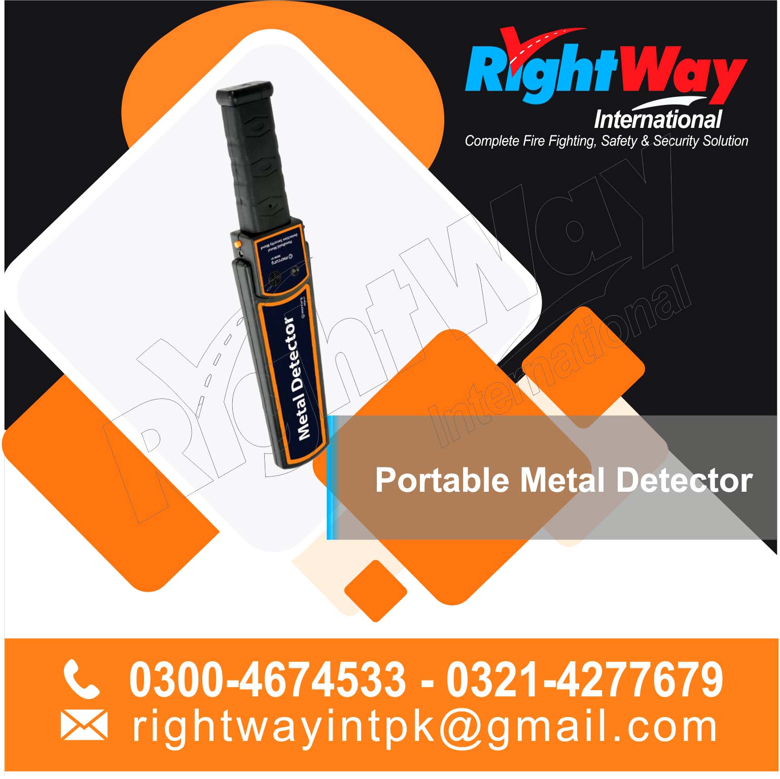 Portable Metal Detector
