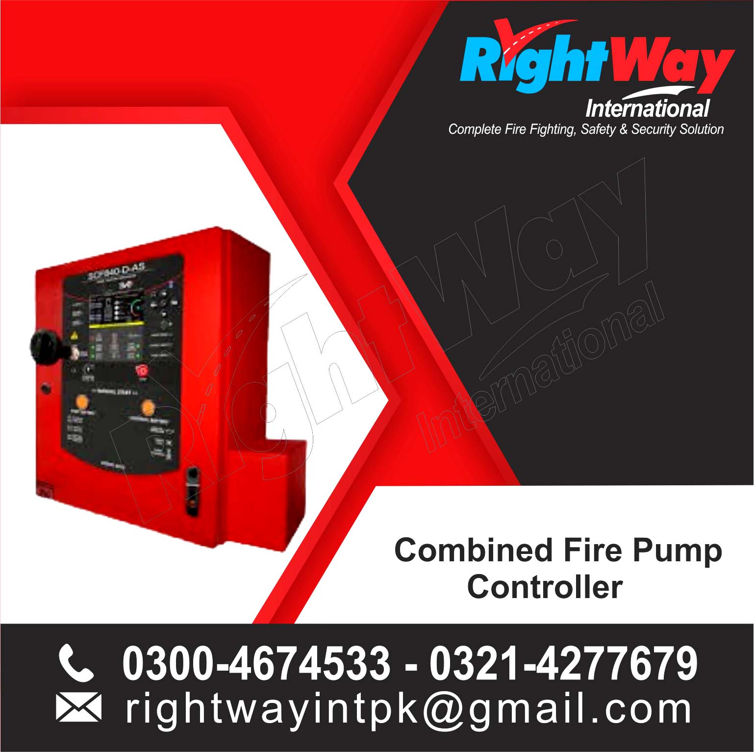 Combined Fire Pump Controller
