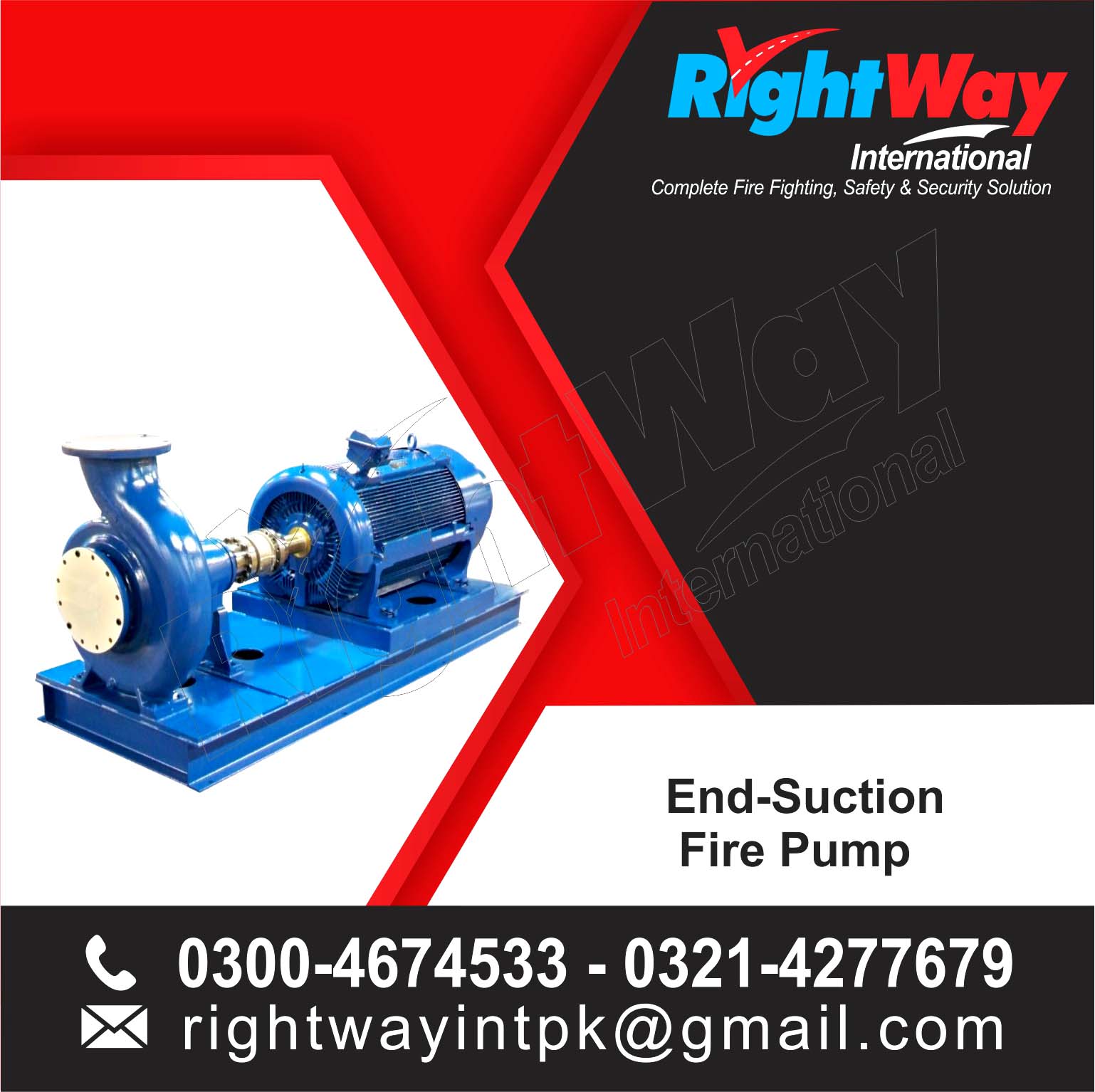 End Suction Fire Pump