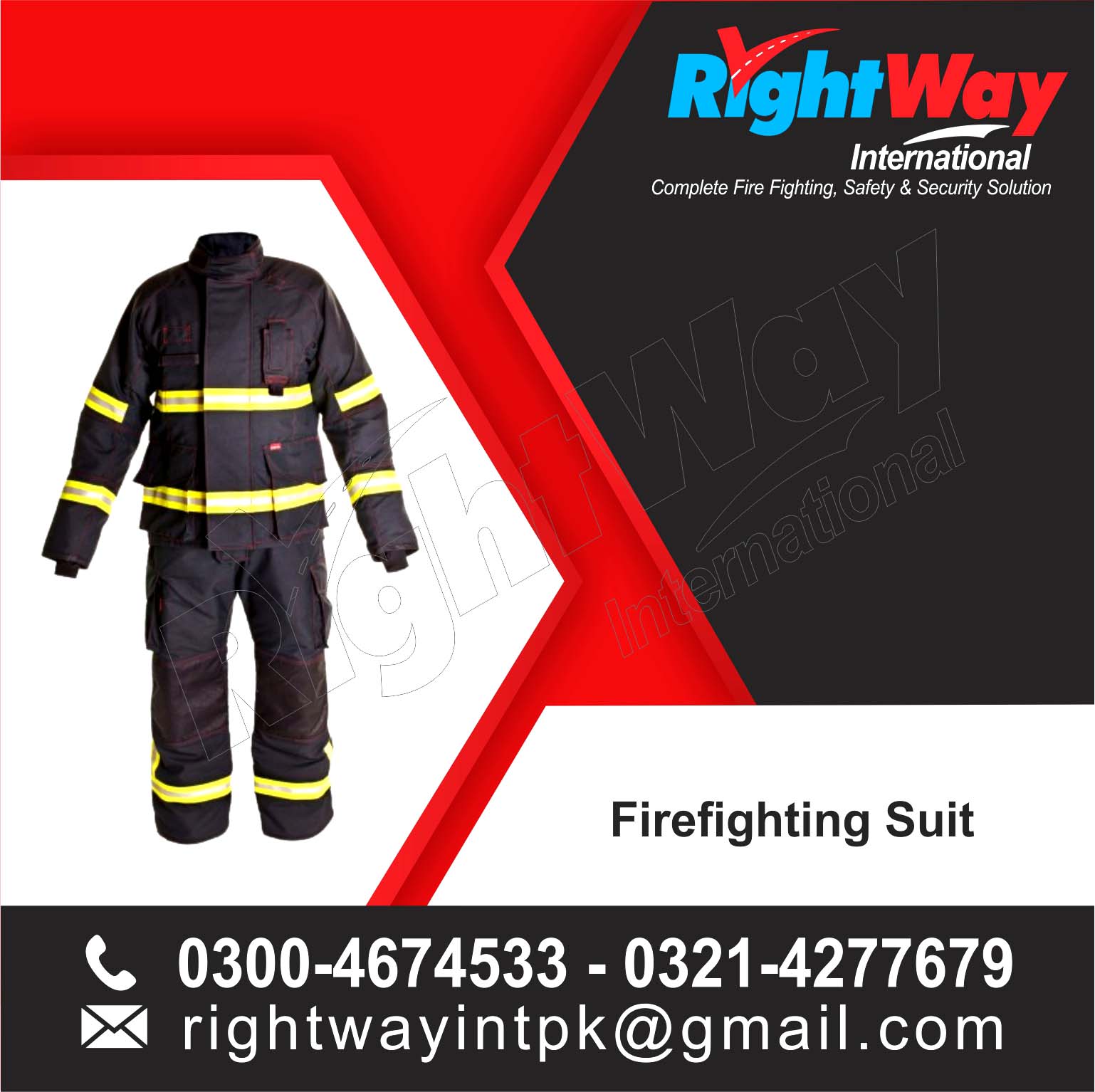 Fire Fighting Suit in Pakistan