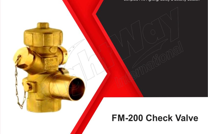 FM200 Check Valve