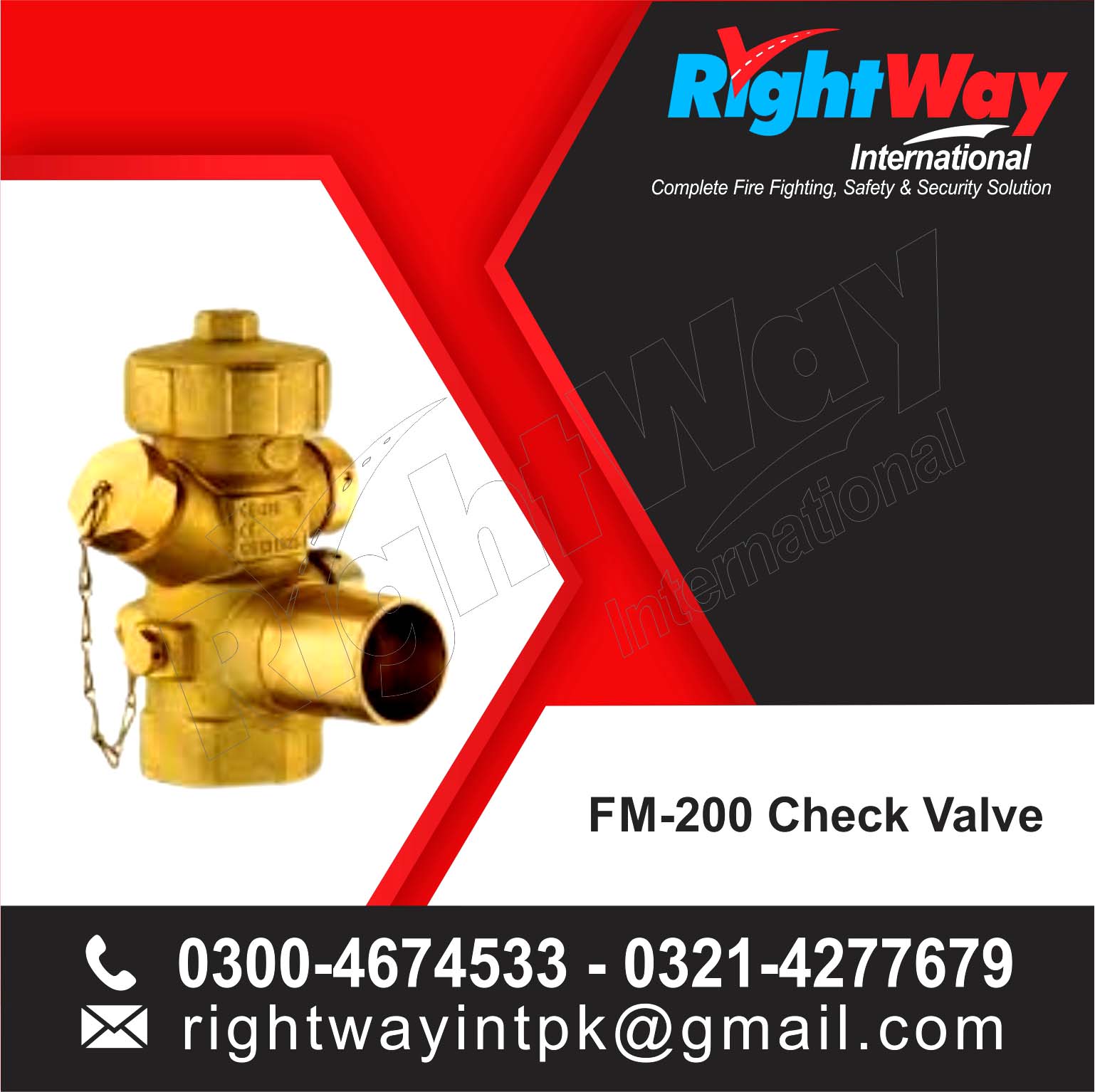 FM200 Check Valve