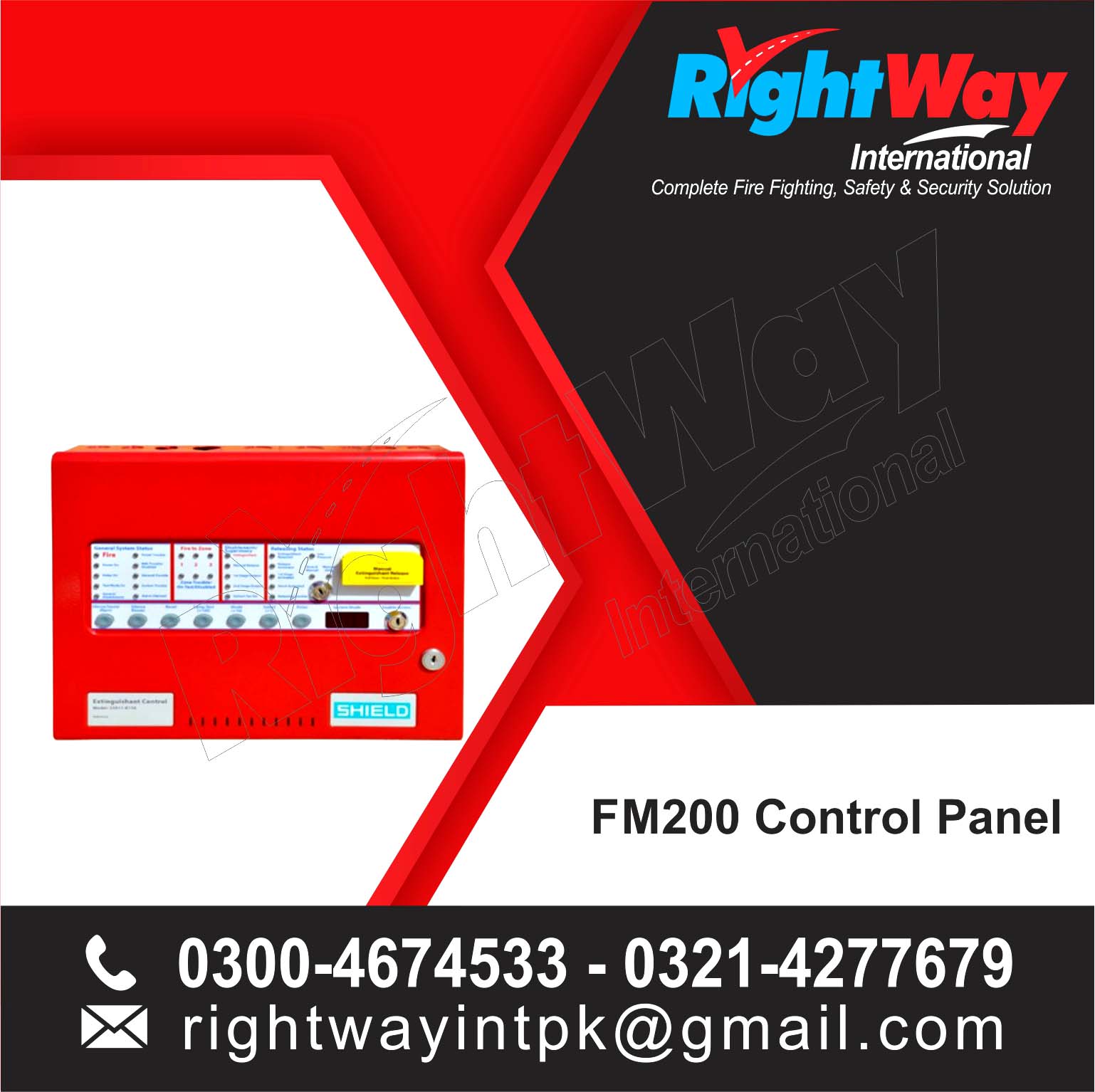 FM200 Control Panel in Pakistan