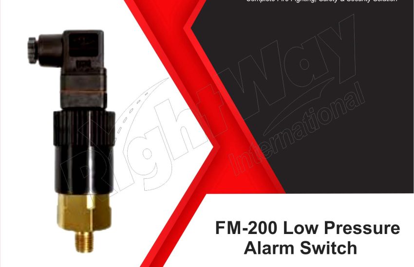 FM-200 Low Pressure Alarm Switch