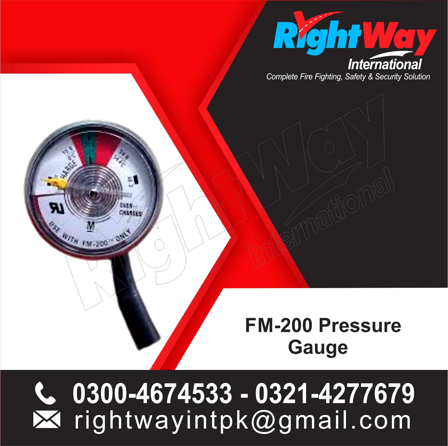 FM200 Pressure Gauge