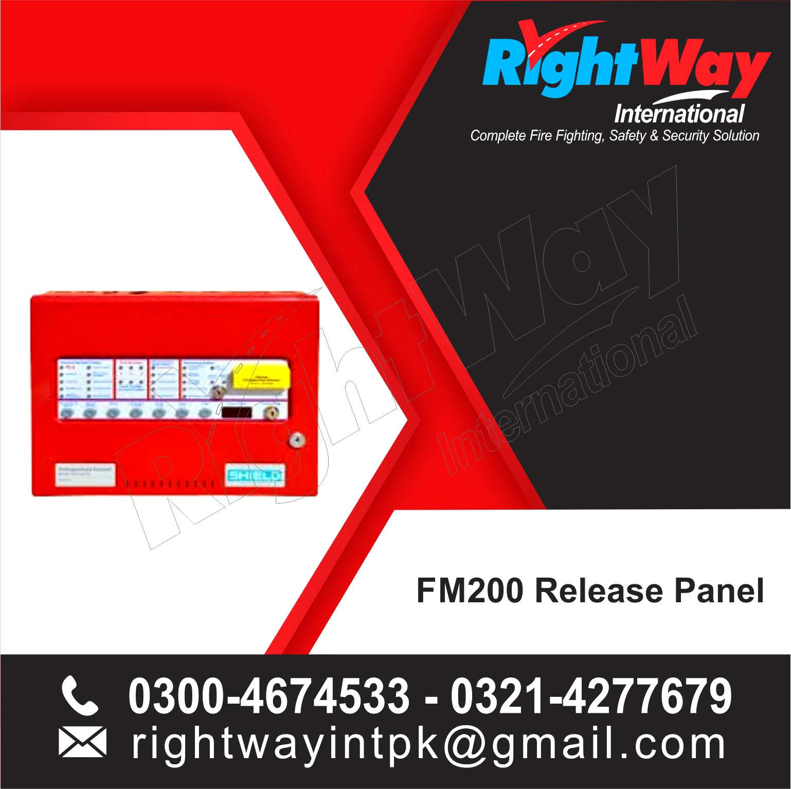 FM200 Release Panel