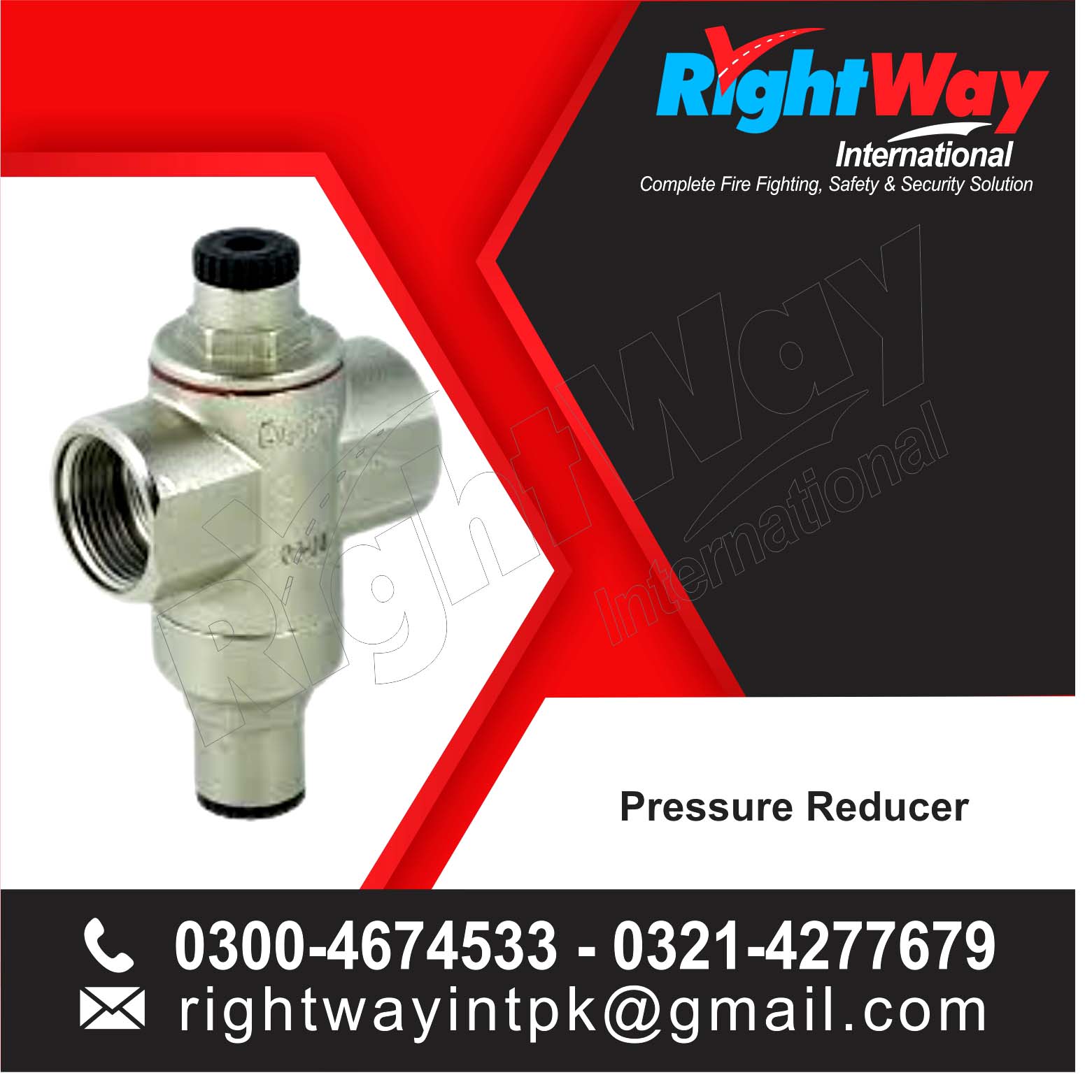 Pressure Reducer Valve