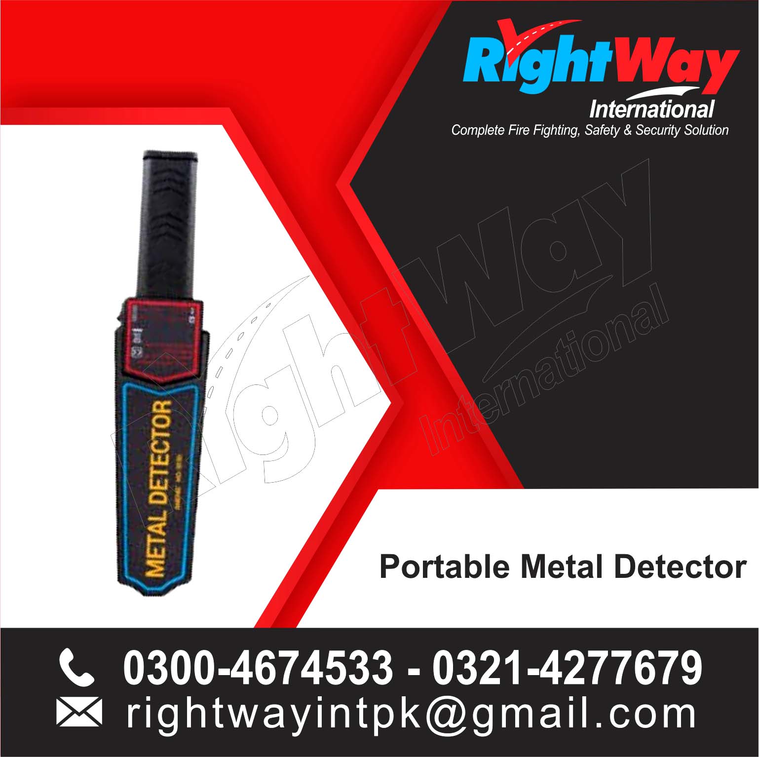 Portable Metal Detector