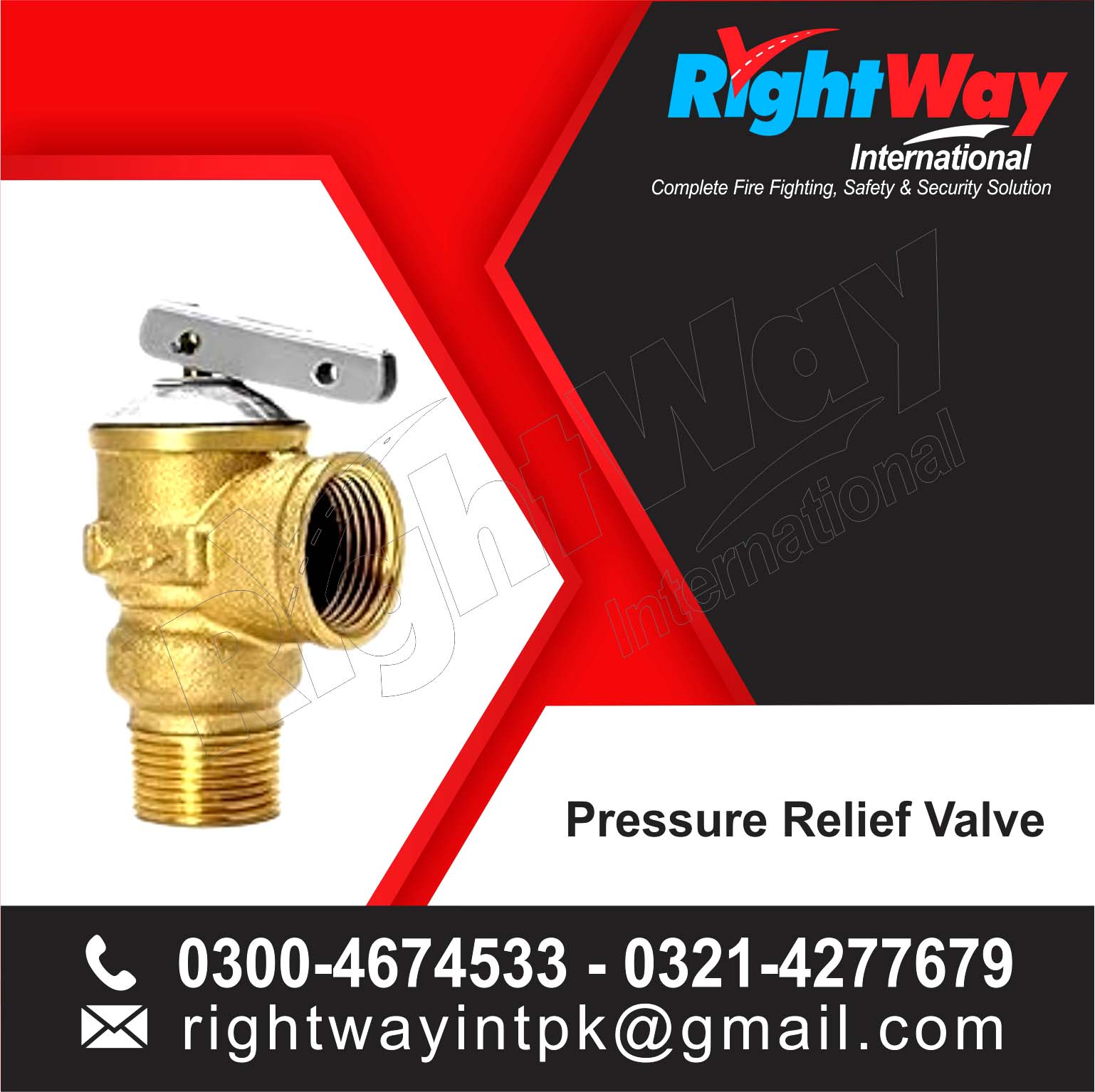 Pressure Relief Valve Price in Pakistan