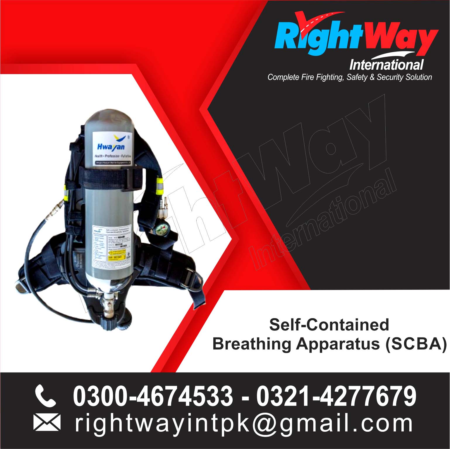 Self-Contained Breathing Apparatus (SCBA)