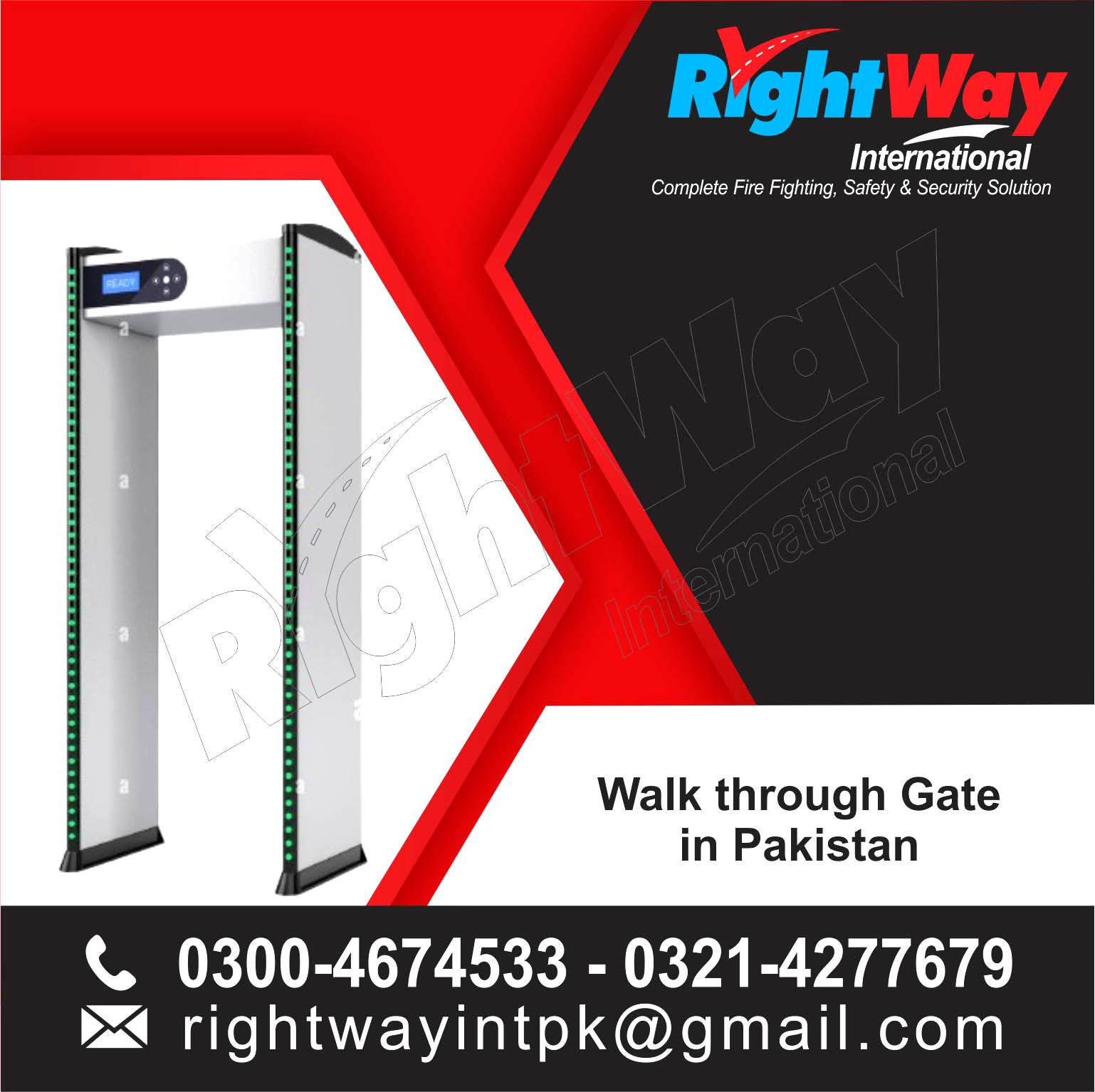 Walk through Gate in Pakistan