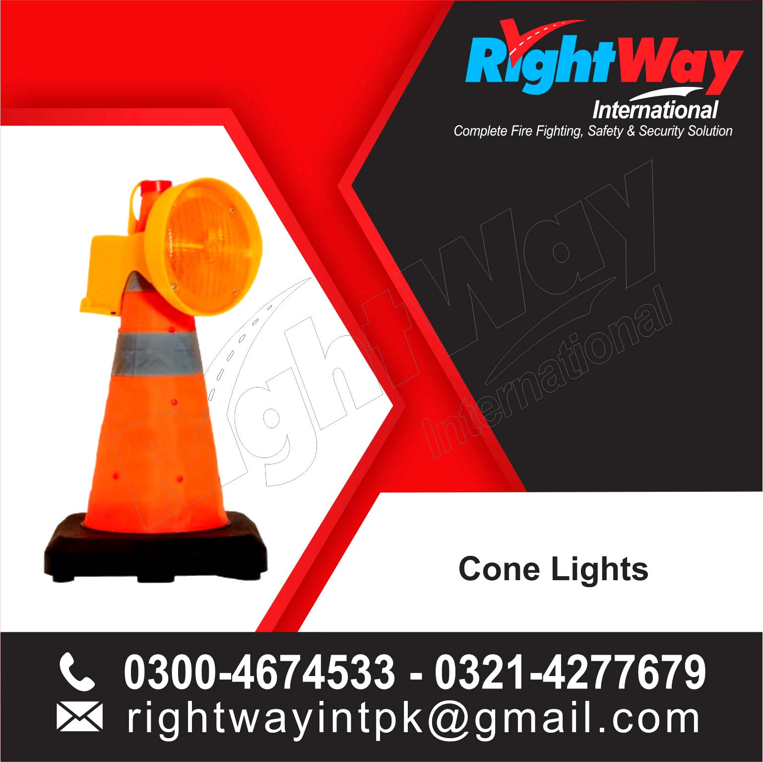Cone Lights in Pakistan