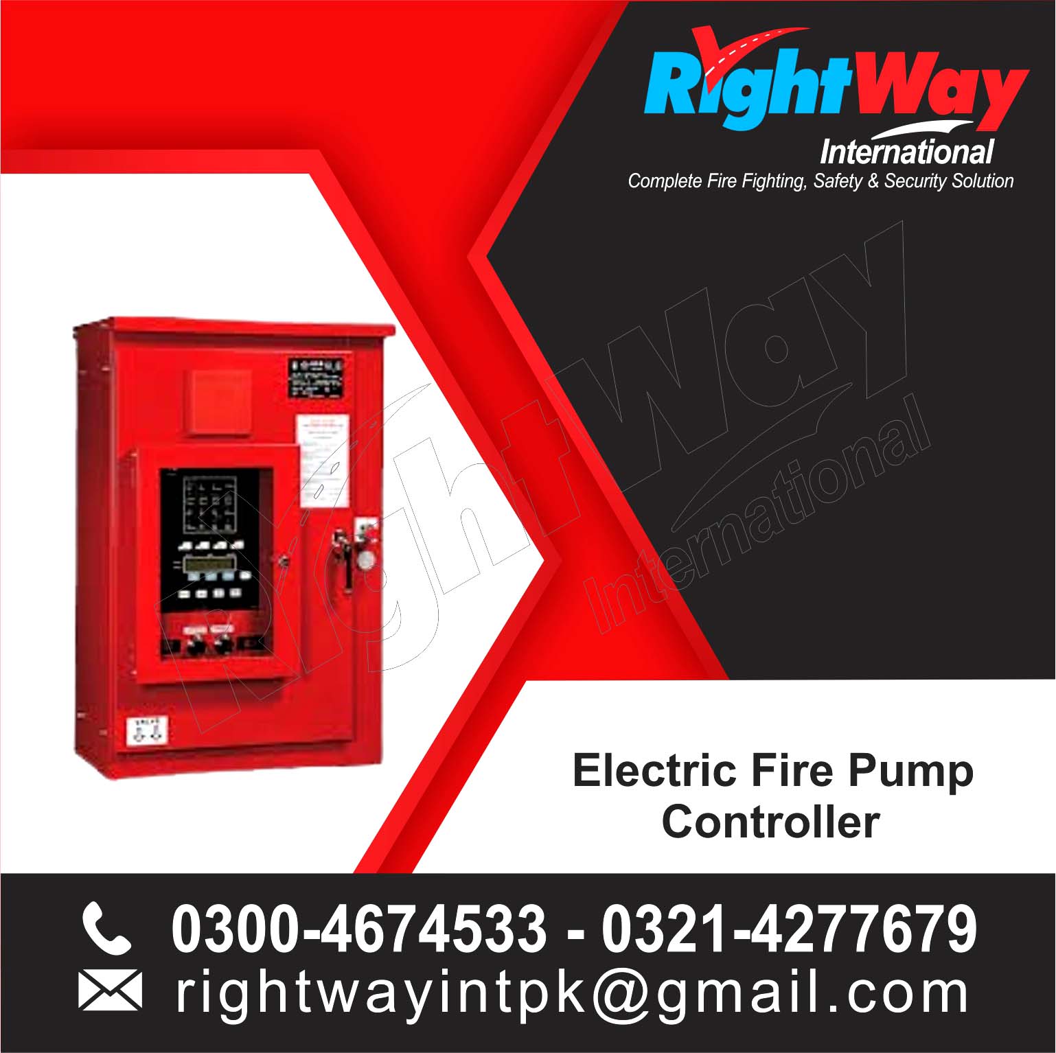 Electric Fire Pump Controller