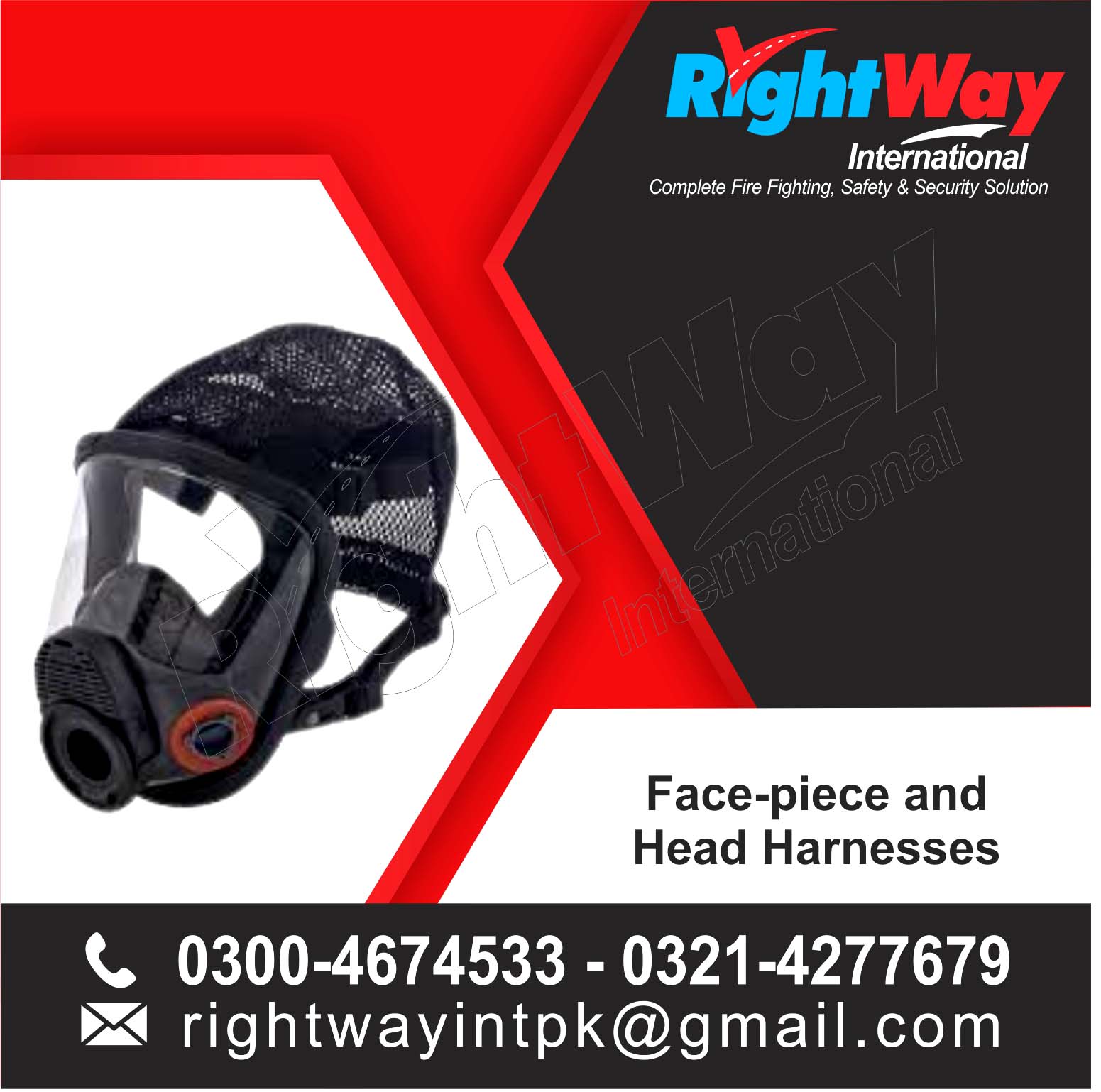 Face-piece and Head Harnesses