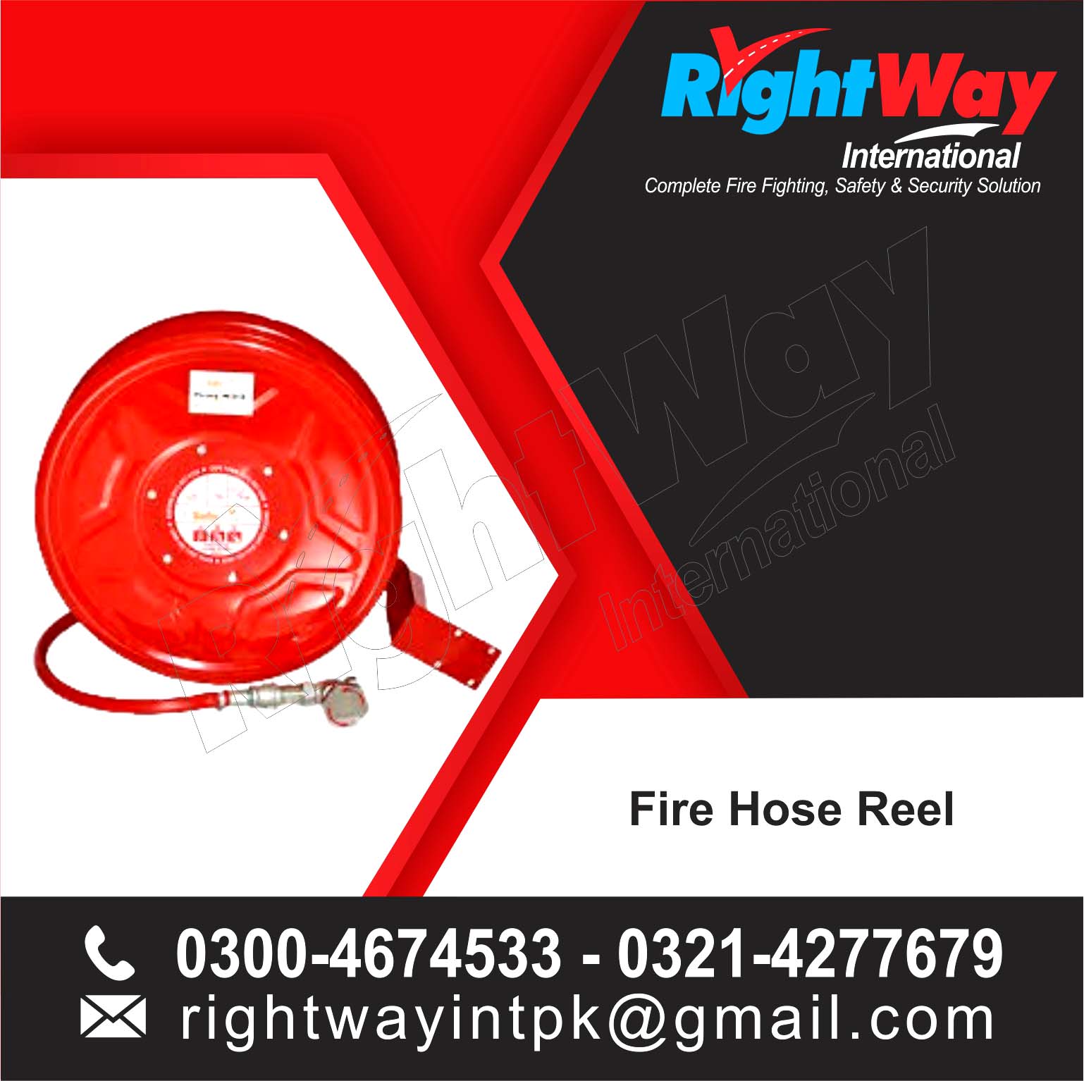 Fire Hose Reel in Pakistan