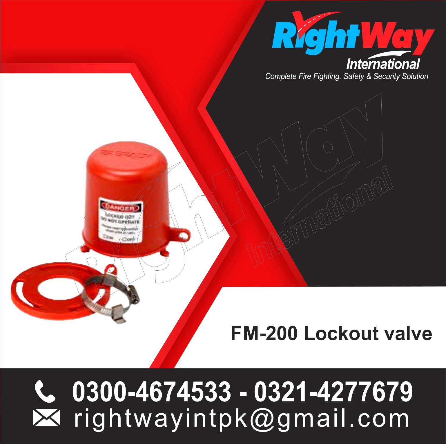 FM-200 Lockout Valve
