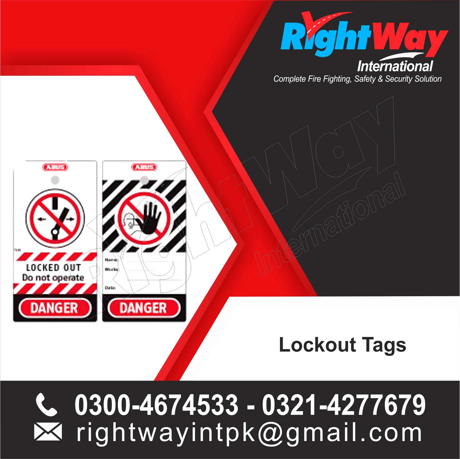 Lockout Tags Uses