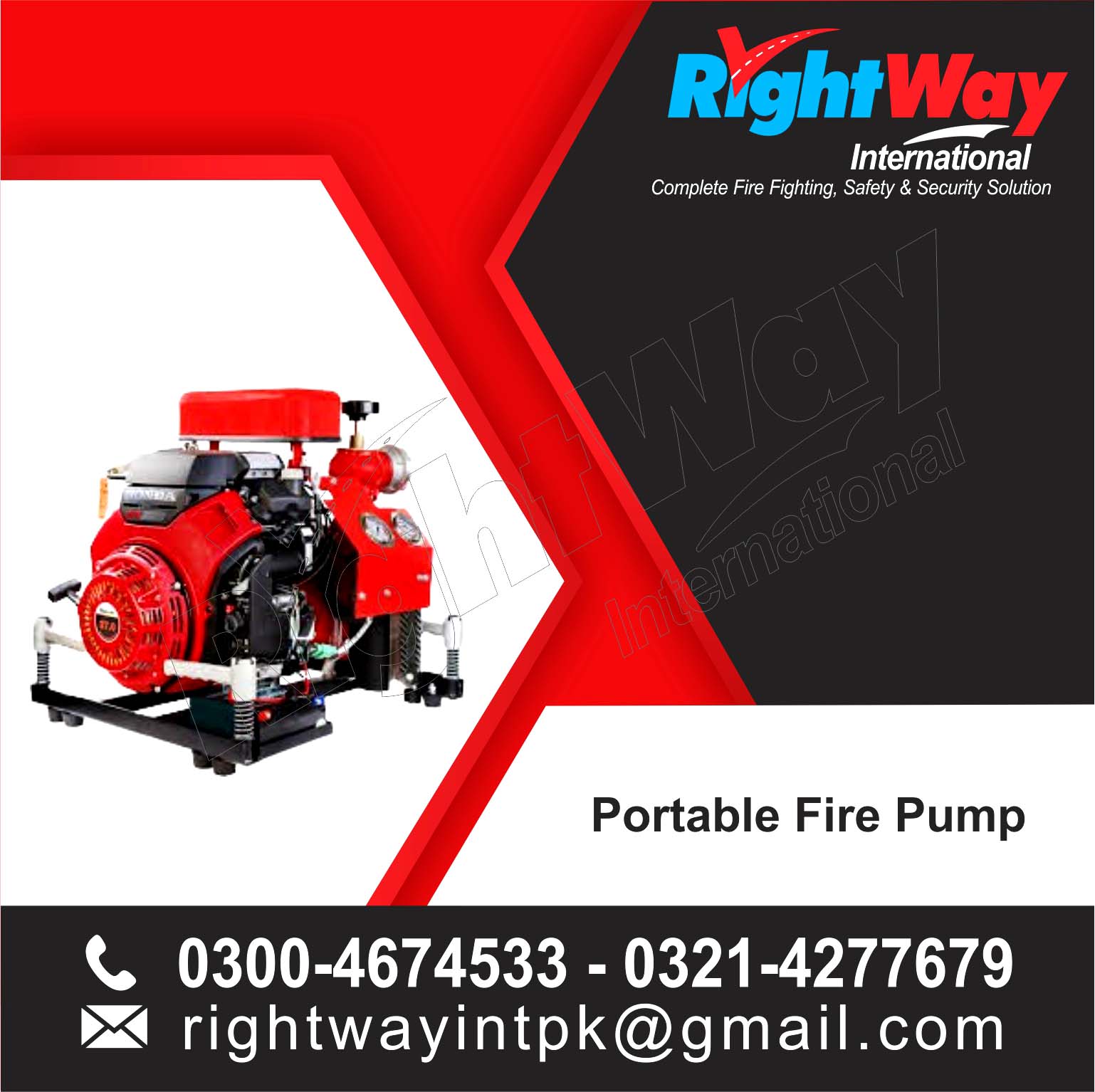 Portable Fire Pump