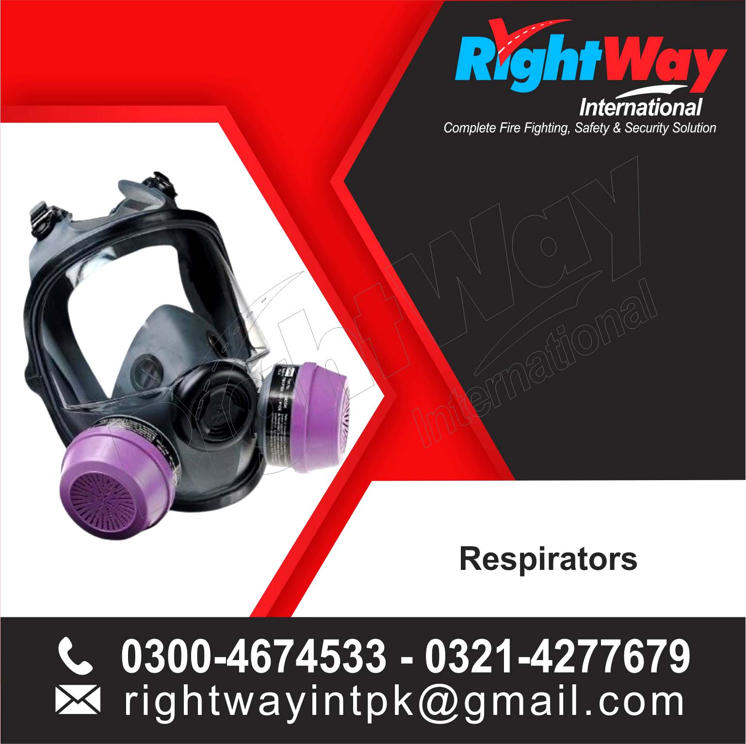 Fire Safety Respirator in Pakistan