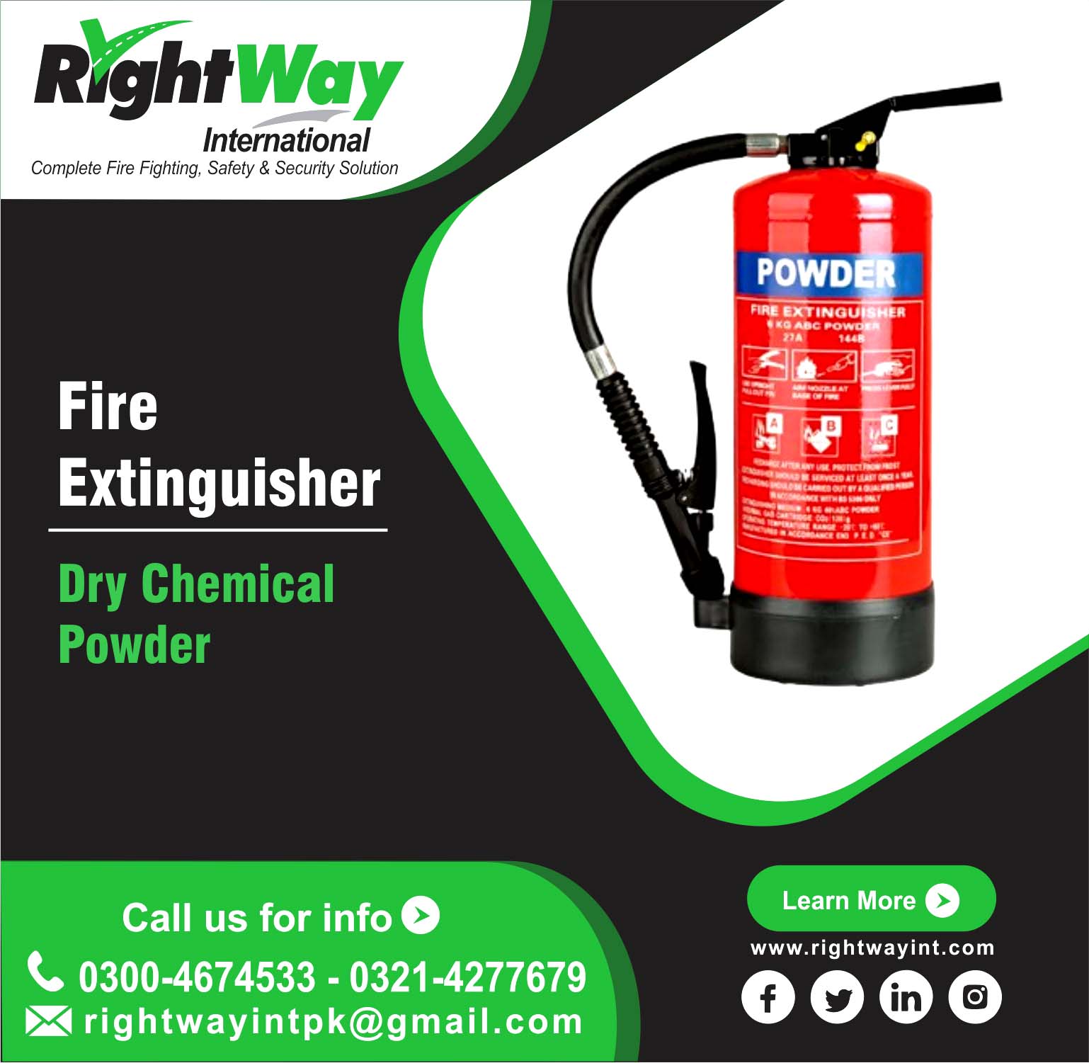 Dry Chemical Powder Specifications Types and Applications