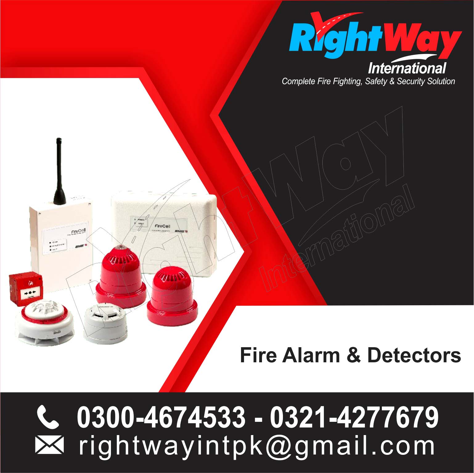 Fire Alarm and Detectors in Pakistan