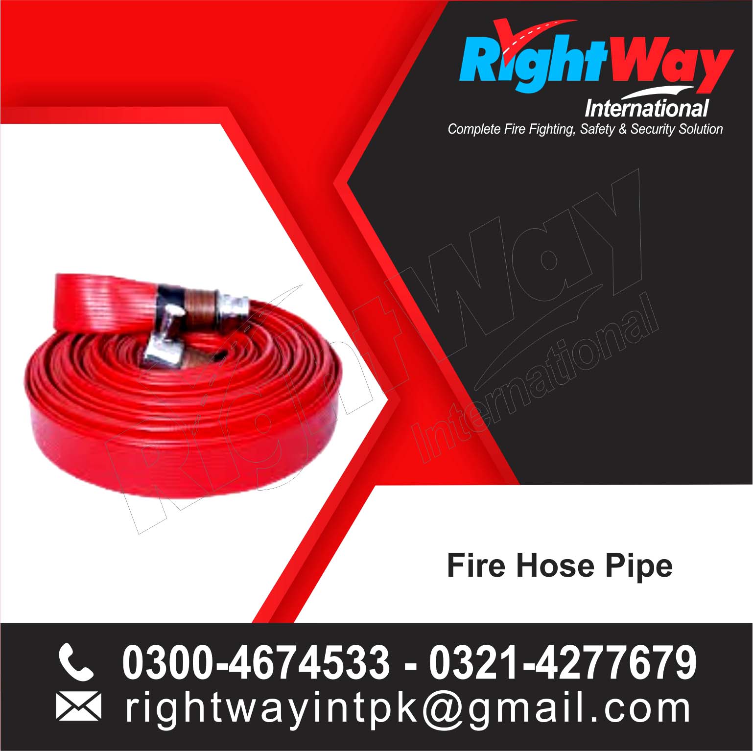 Fire Hose Pipe Types Uses