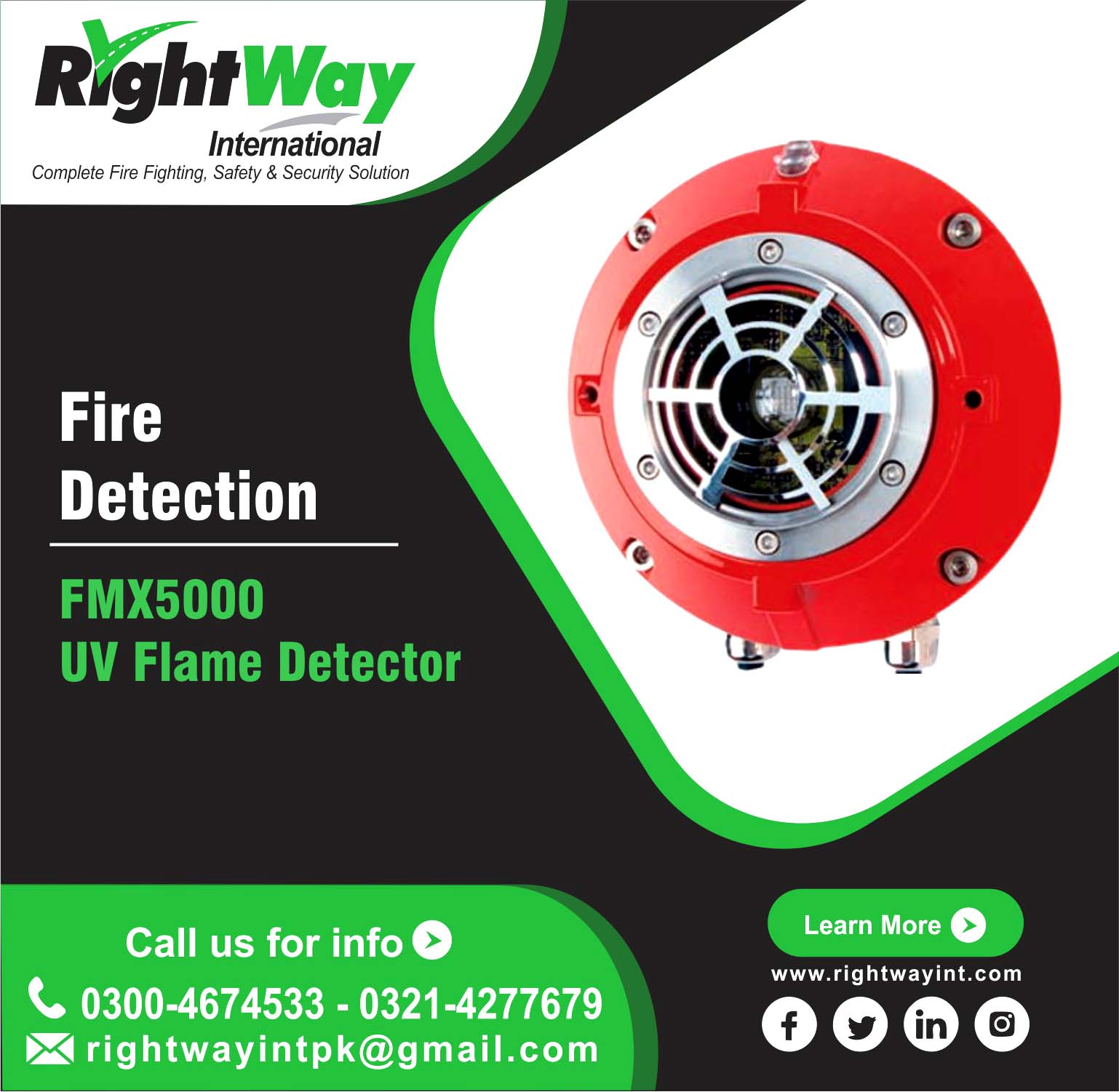 FMX5000 UV Flame Detector