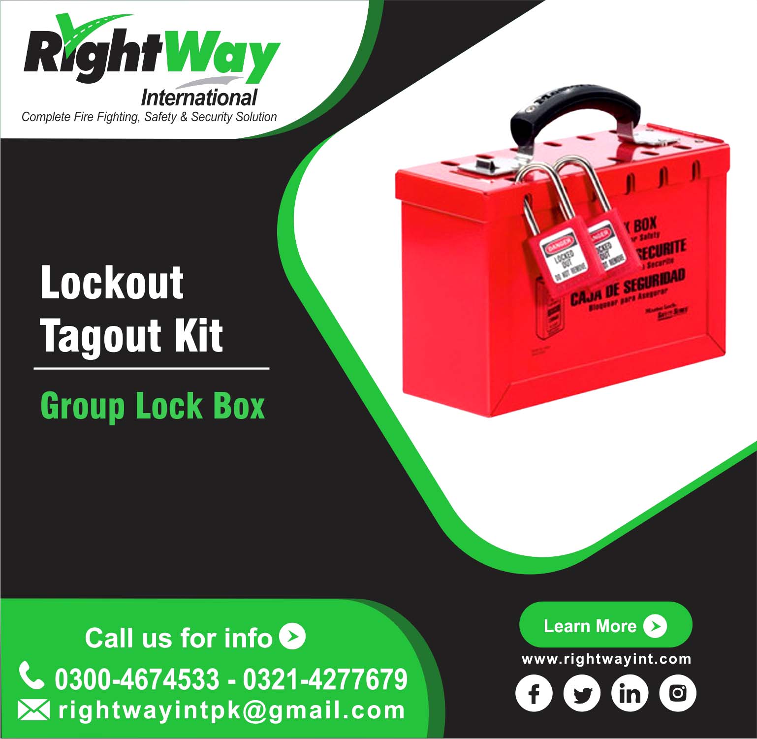 Metal Group Lock Box