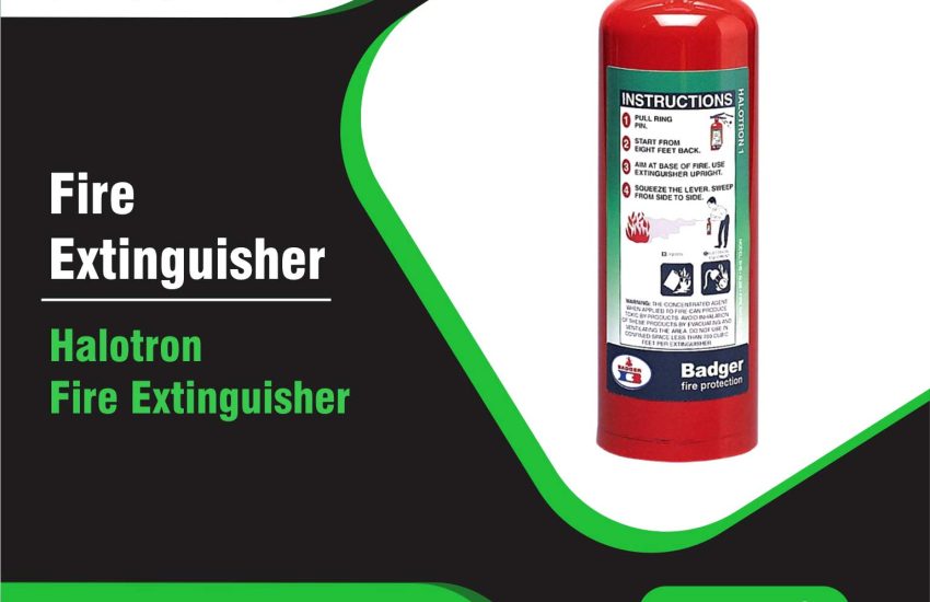 Halotron Fire Extinguisher Key Features