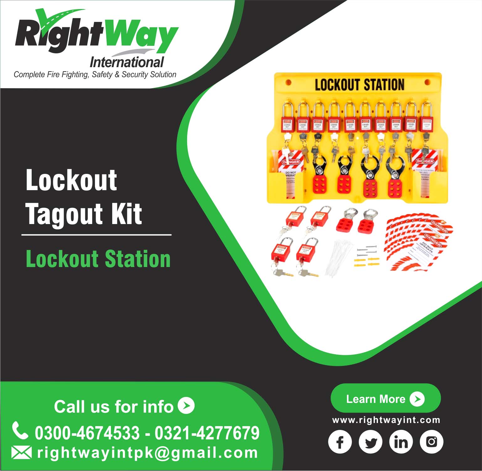 Safety Lockout Station